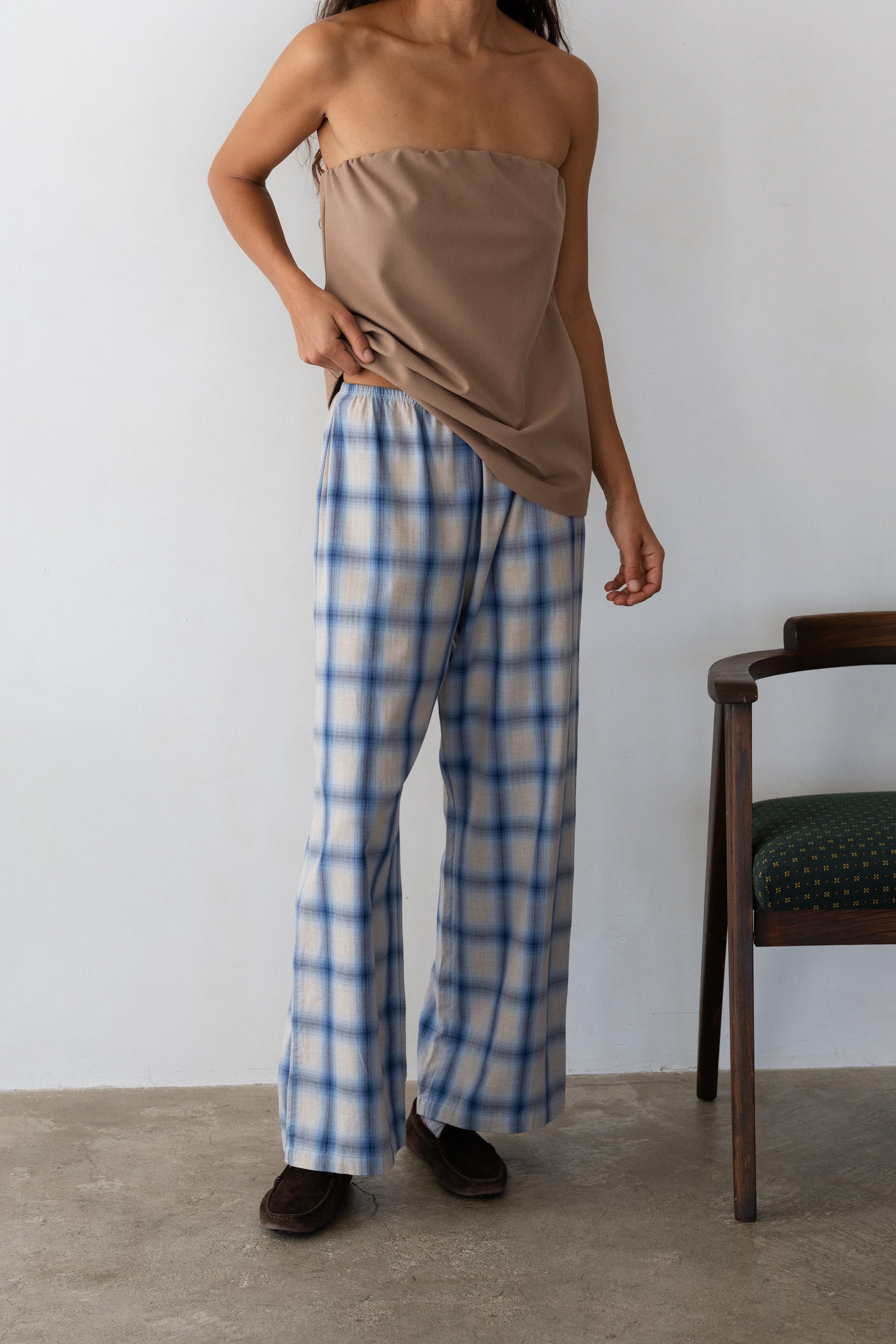 The Plaid Flannel Simple Pant
