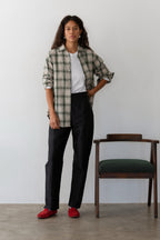 The Silk Taffeta Cigarette Pant