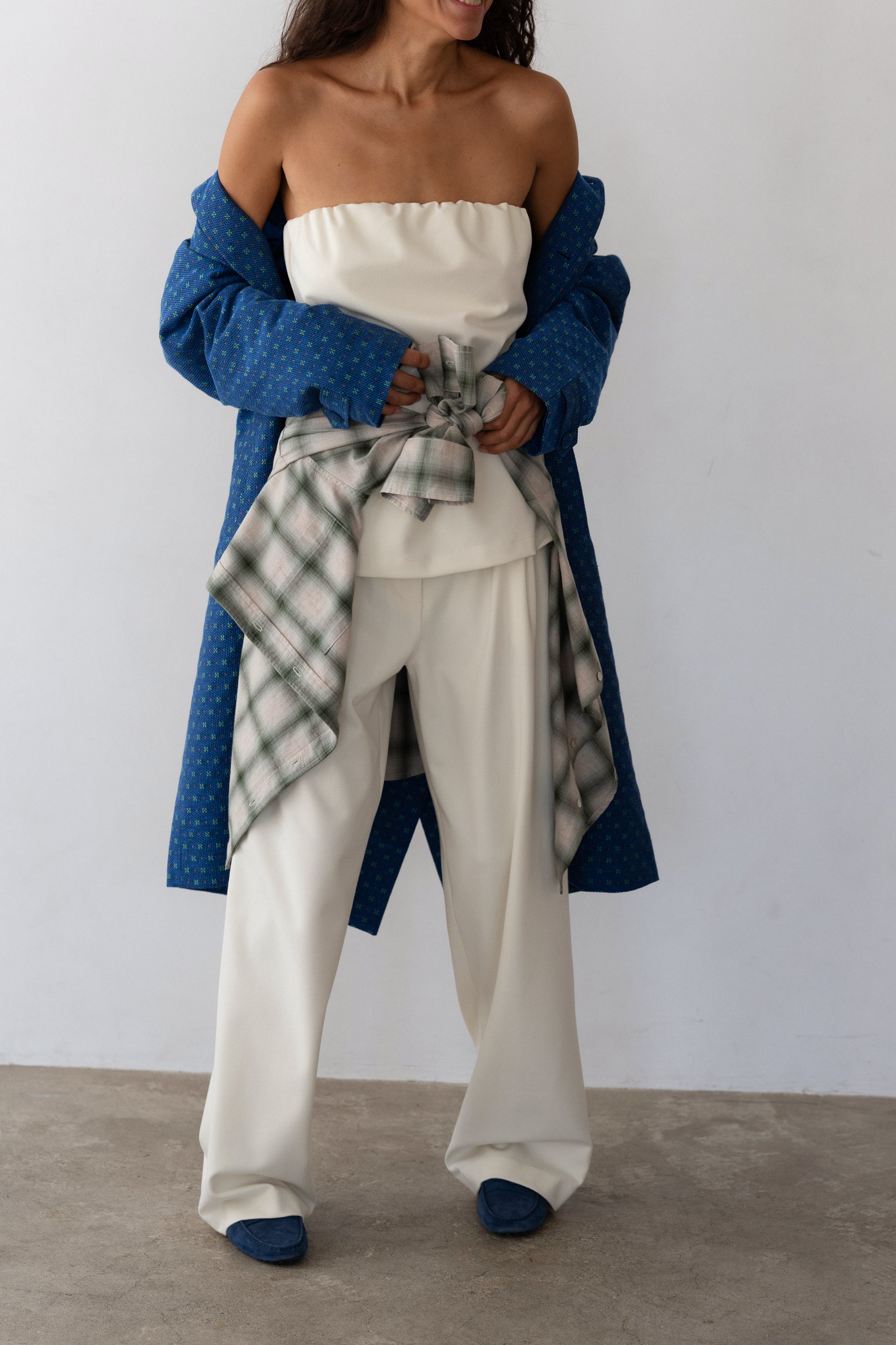 The Flannel Tube Top