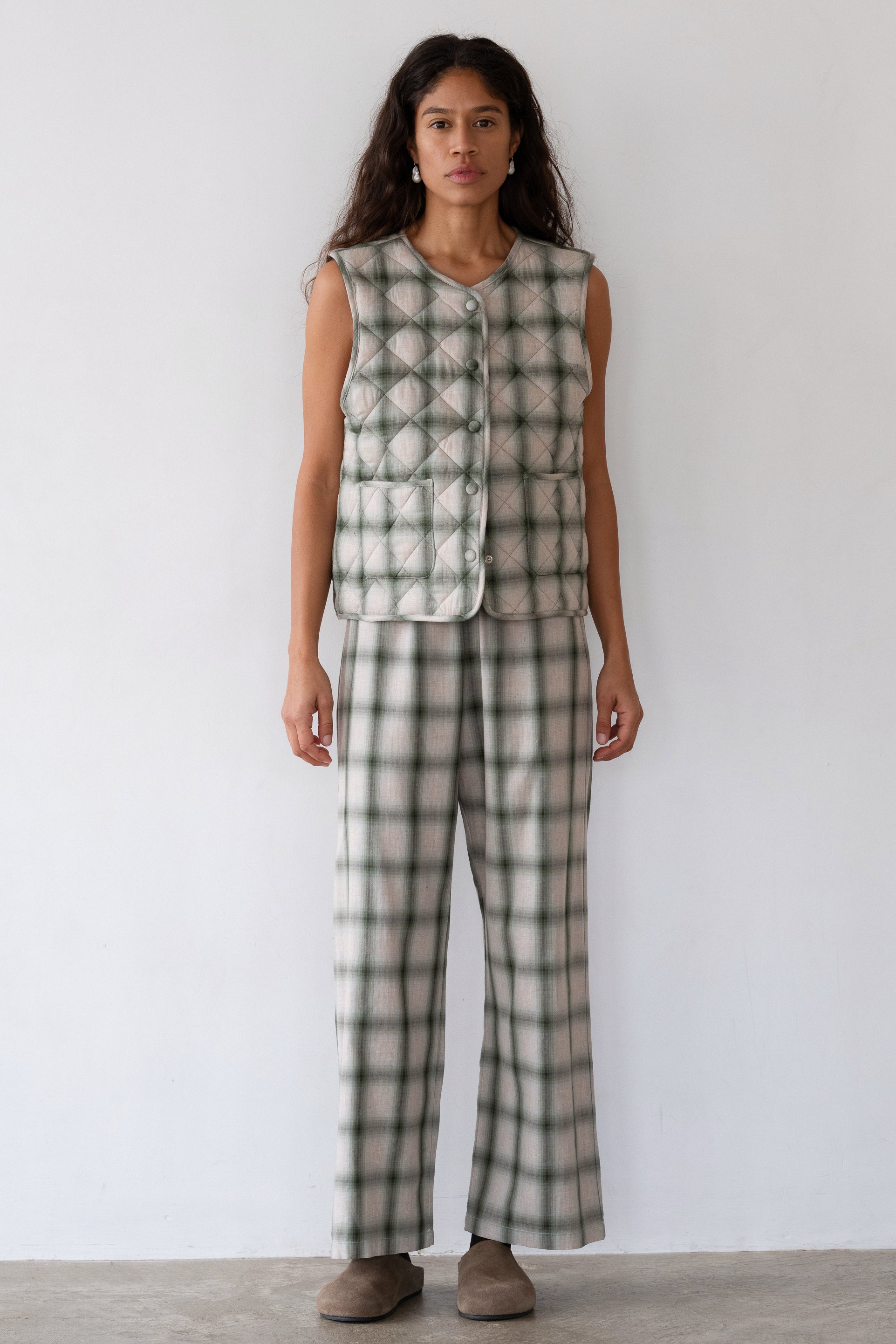 The Plaid Flannel Simple Pant