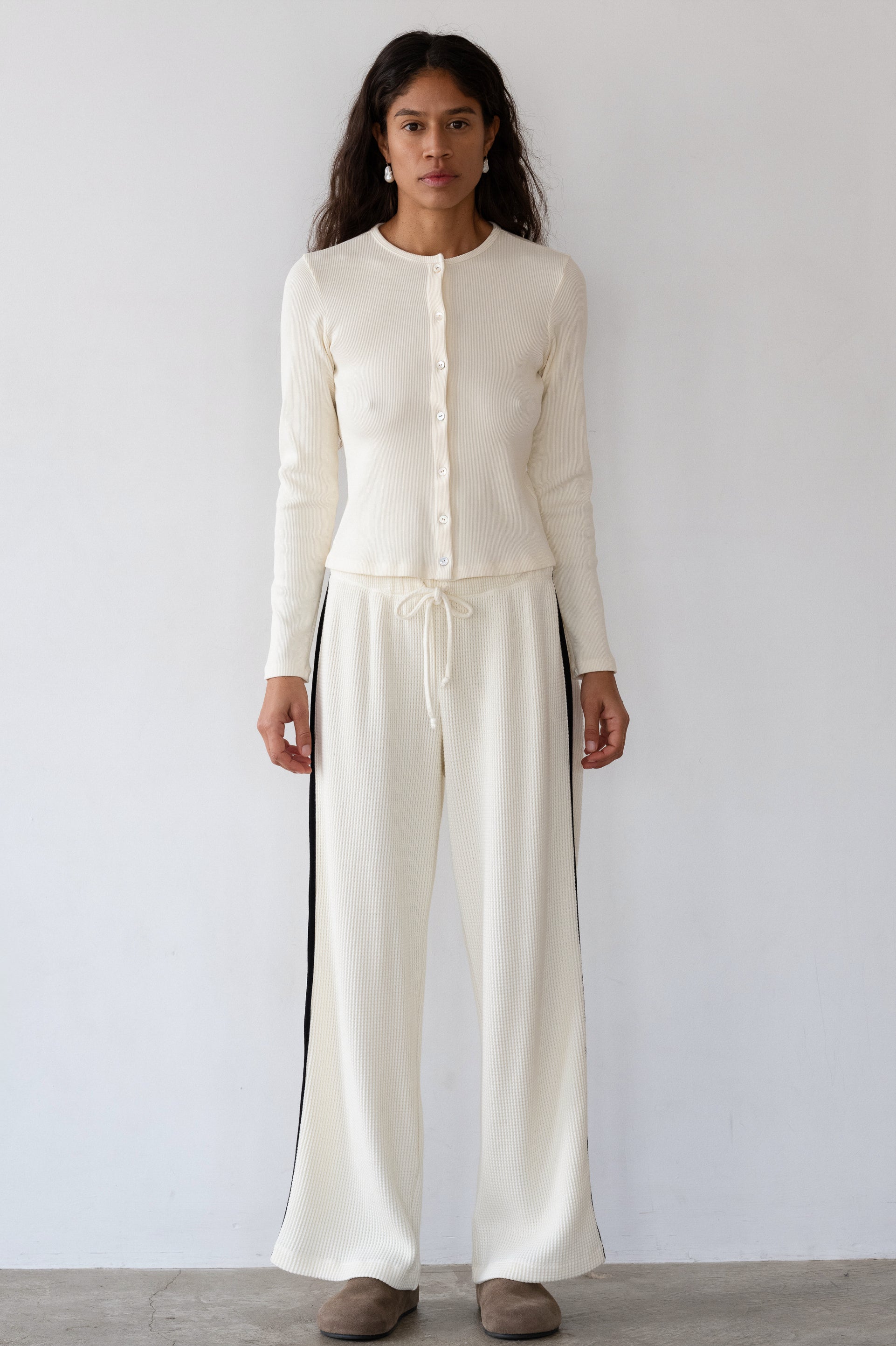 The Thermal Crop Stripe Pant