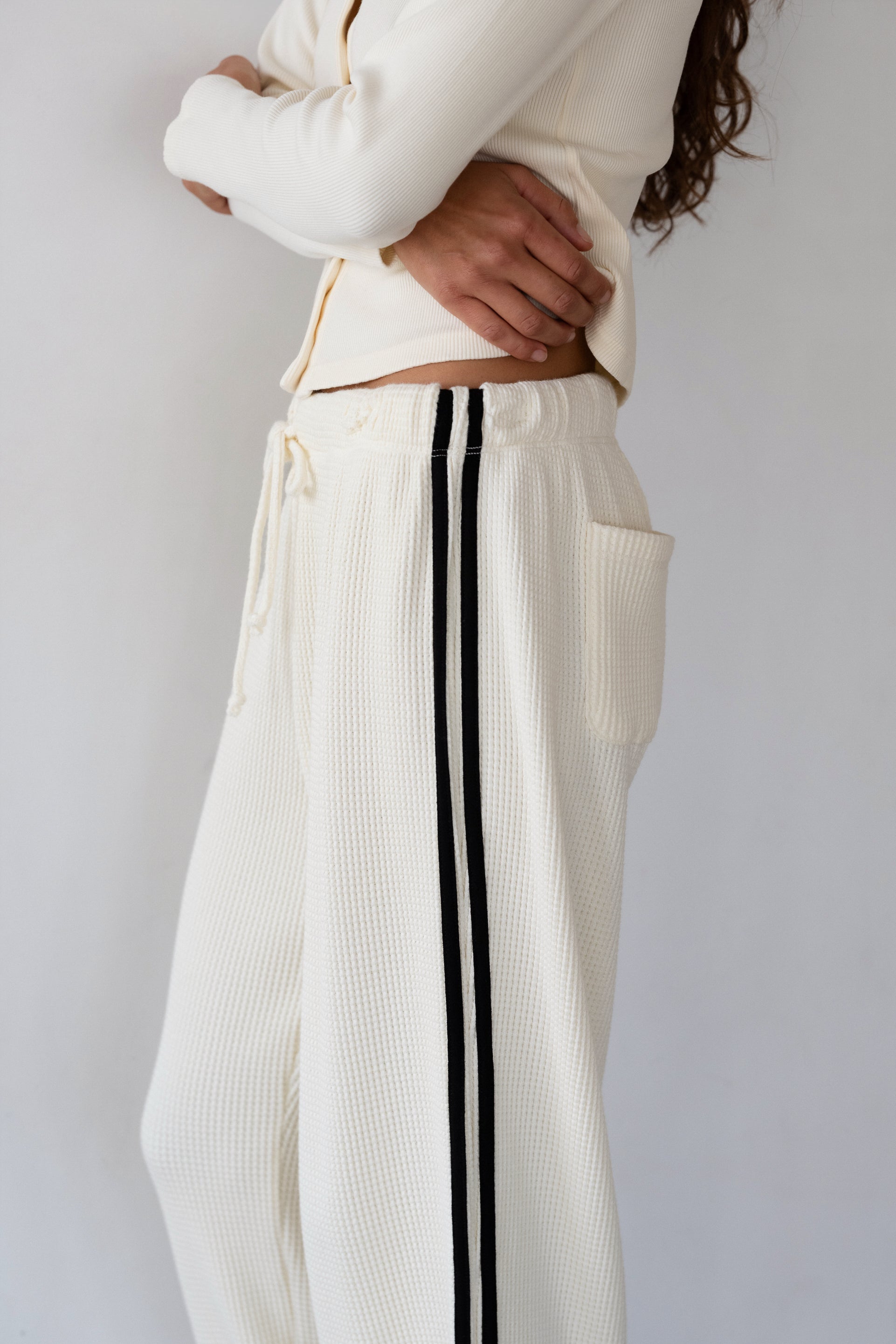 The Thermal Crop Stripe Pant