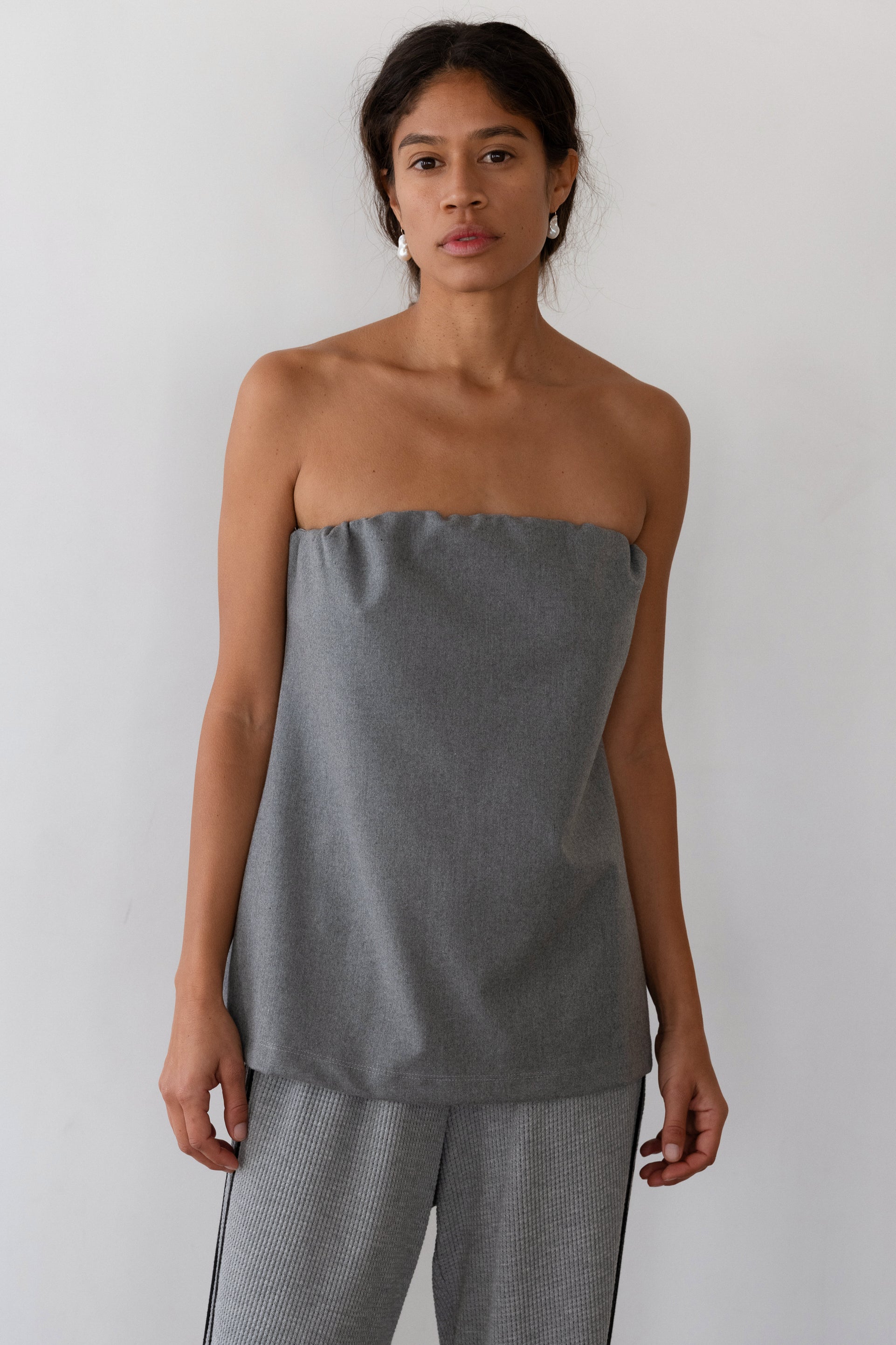 The Flannel Tube Top