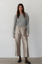 The Silk Taffeta Cargo Pant