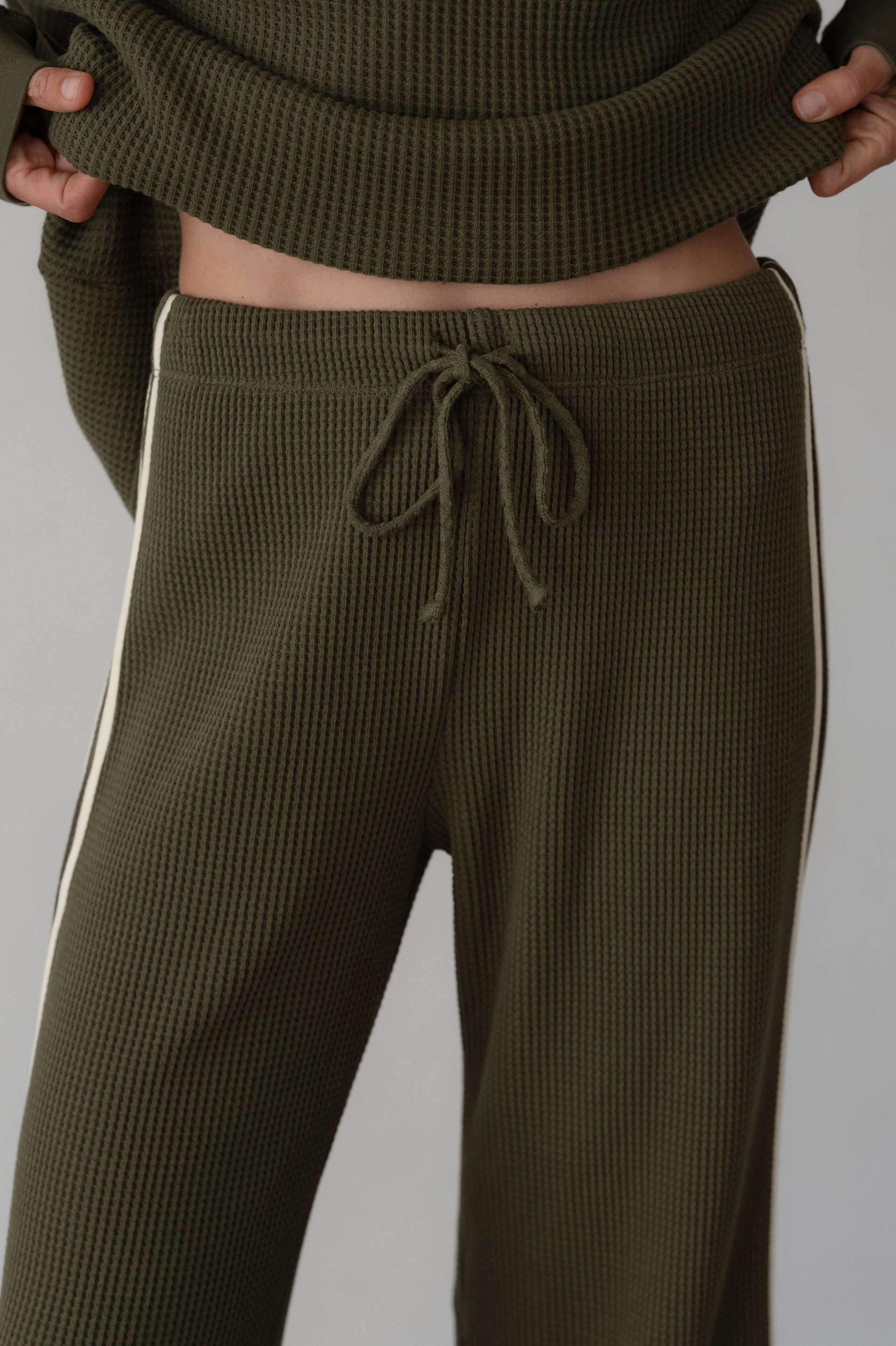 The Thermal Crop Stripe Pant
