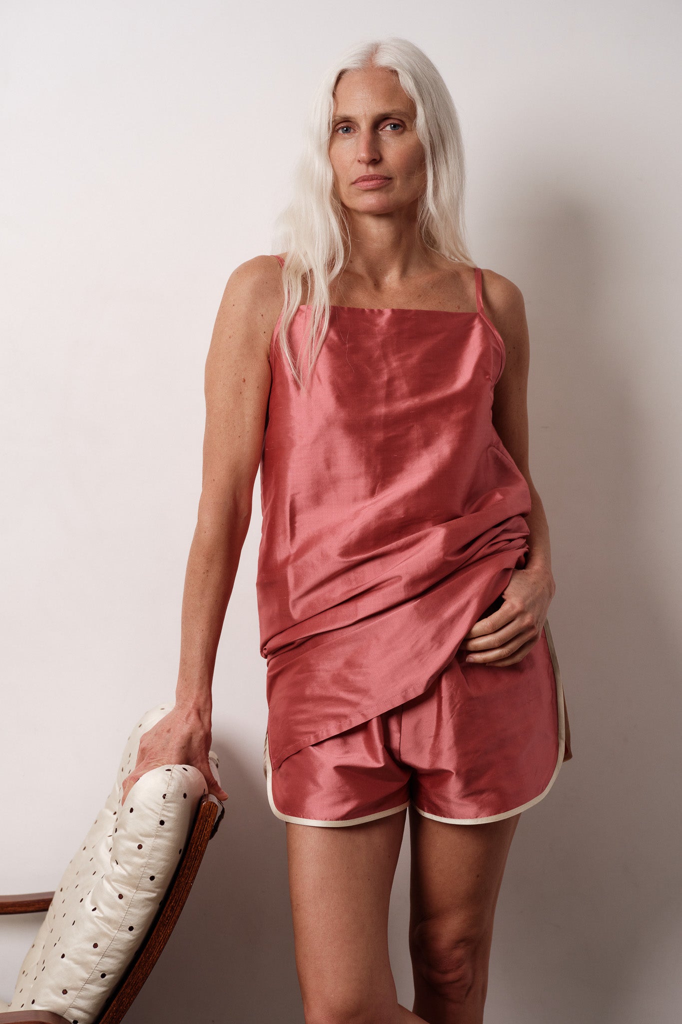 The Silk Taffeta Mini Dress