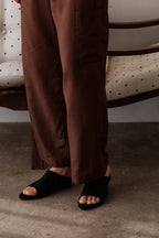 The Silk Cotton Sheer Cargo Pant