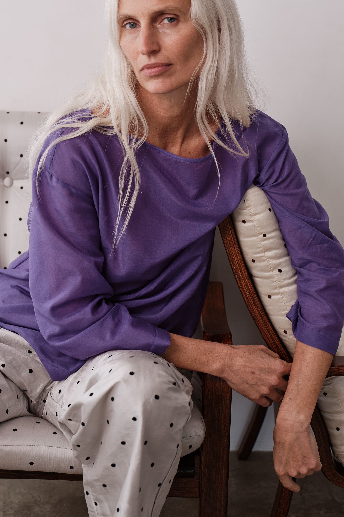 The Silk Cotton Sheer Boatneck