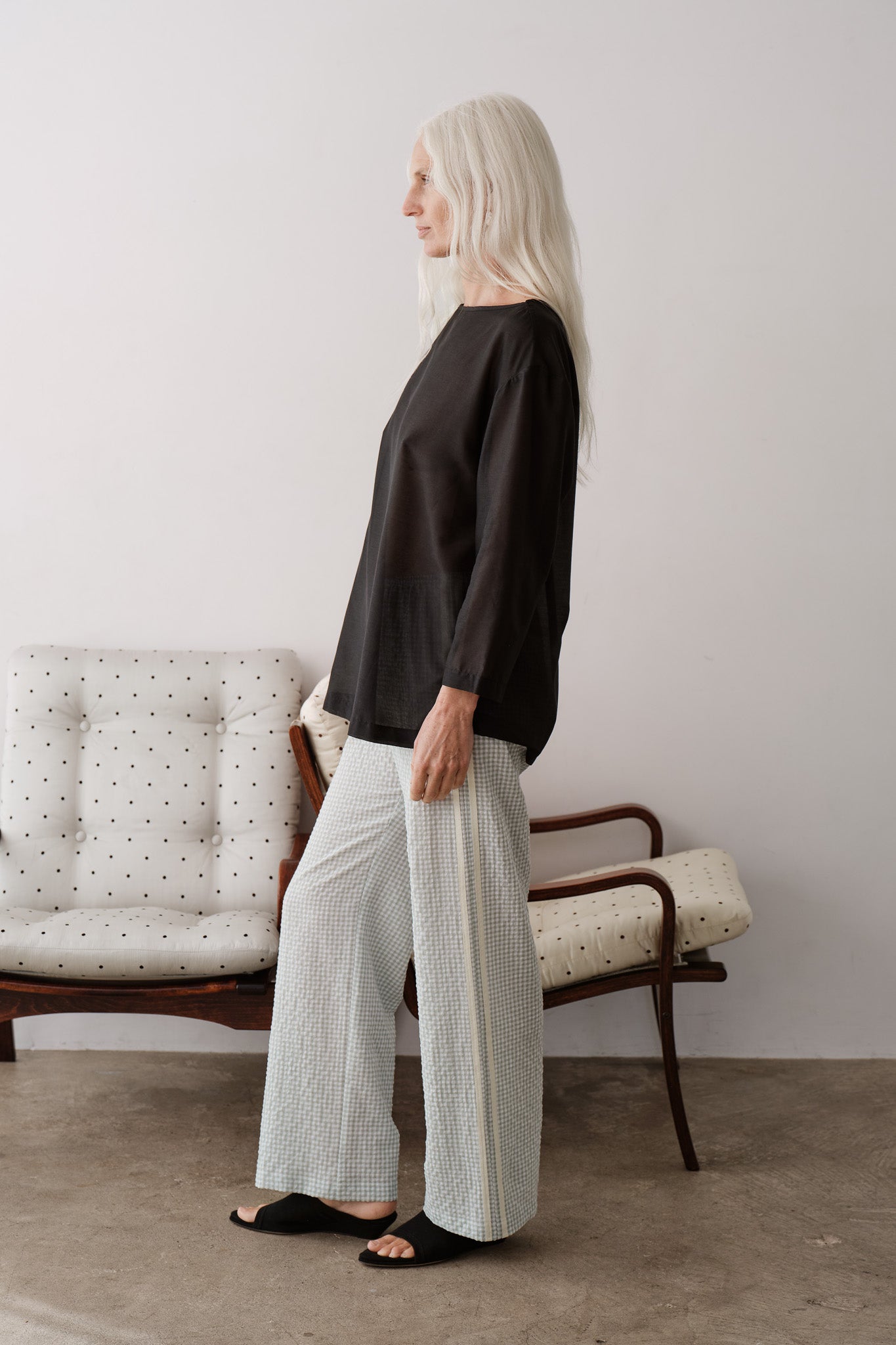 The Silk Cotton Sheer Boatneck