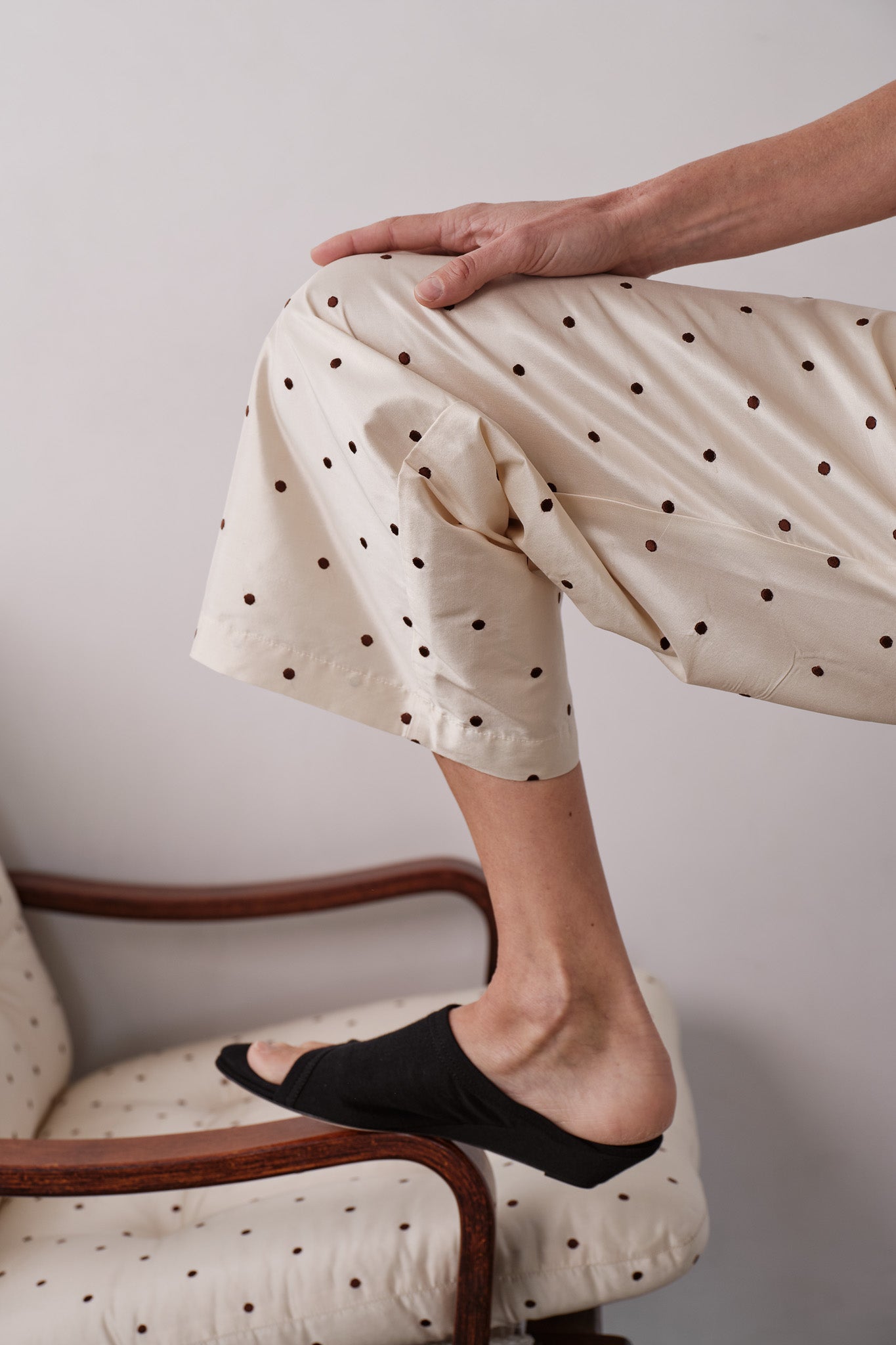 The Silk Taffeta Cargo Pant