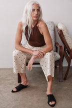 The Silk Taffeta Cargo Pant