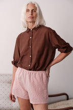 The Silk Cotton Sheer Shirt