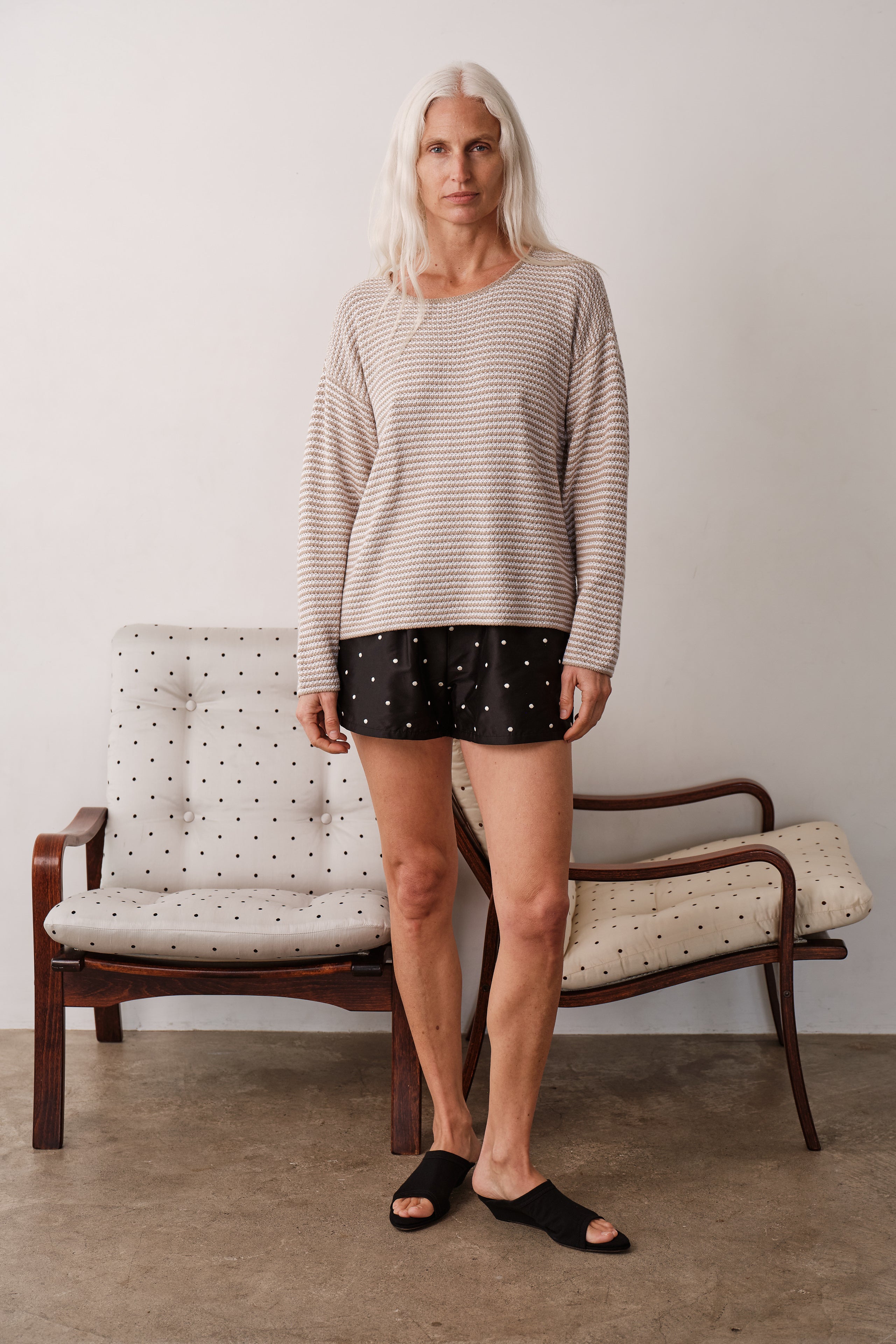 The Silk Taffeta Tap Short