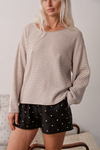 The Cotton Knit Stripe Sweater