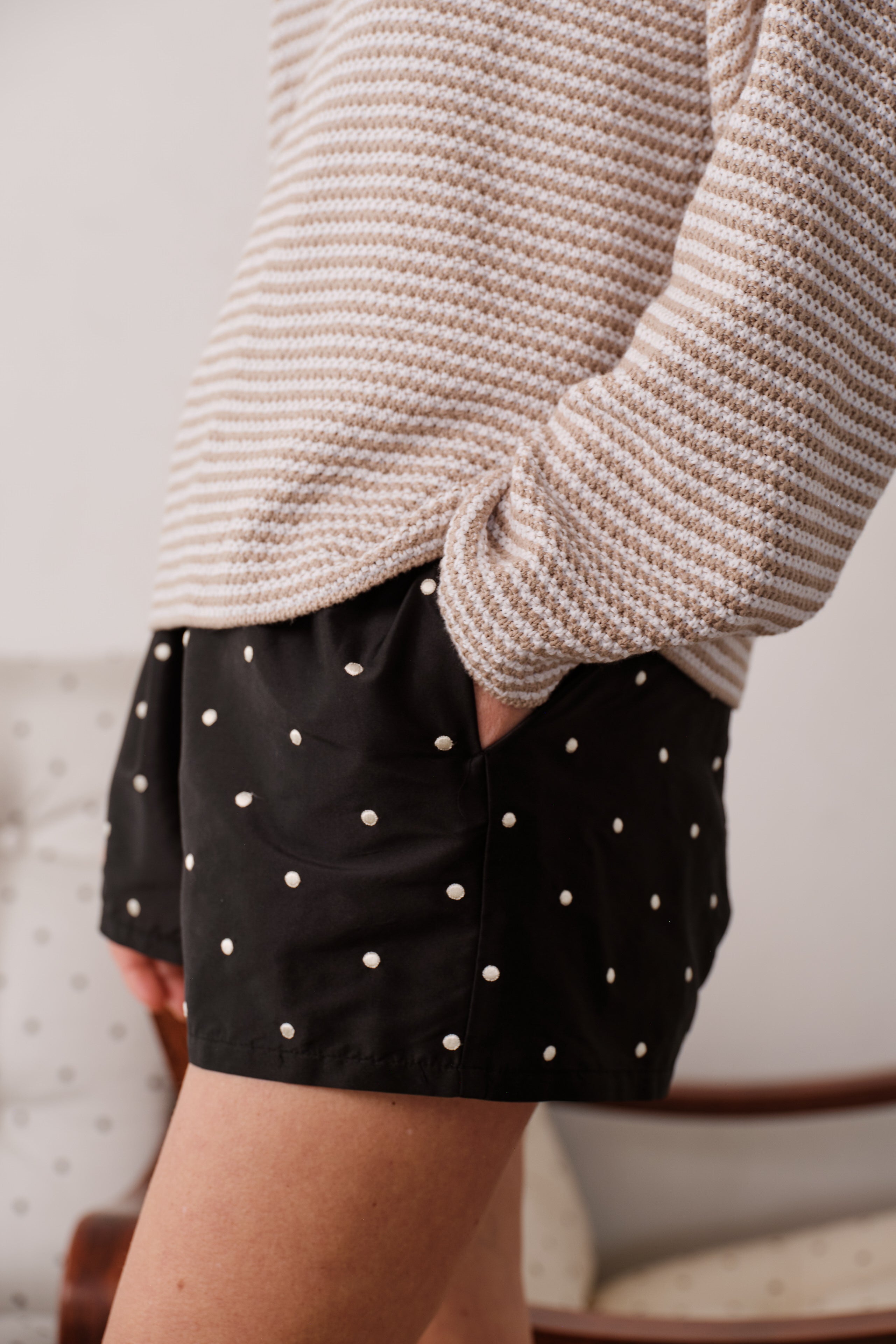 The Silk Taffeta Tap Short