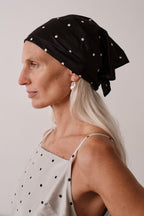 The Silk Taffeta Headscarf