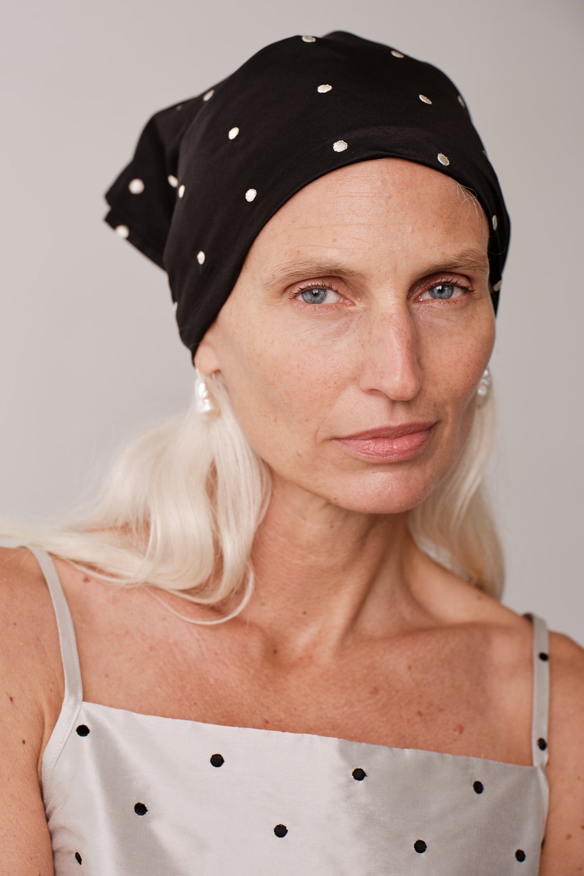 The Silk Taffeta Headscarf