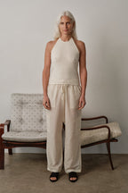 The Silk Cotton Sheer Cargo Pant