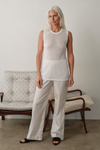 The Pop Pinstripe Simple Pant