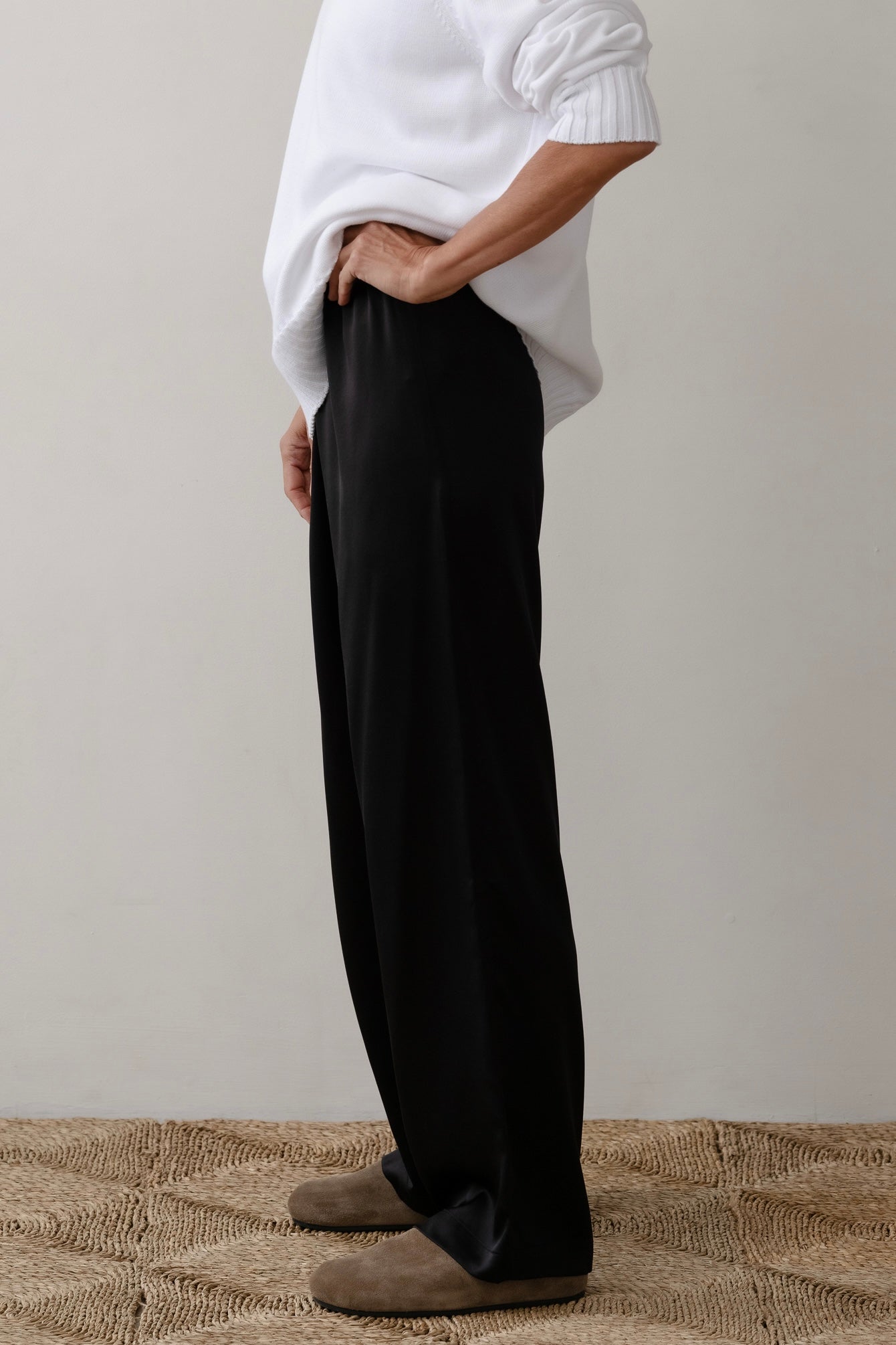 The Silk Simple Pant