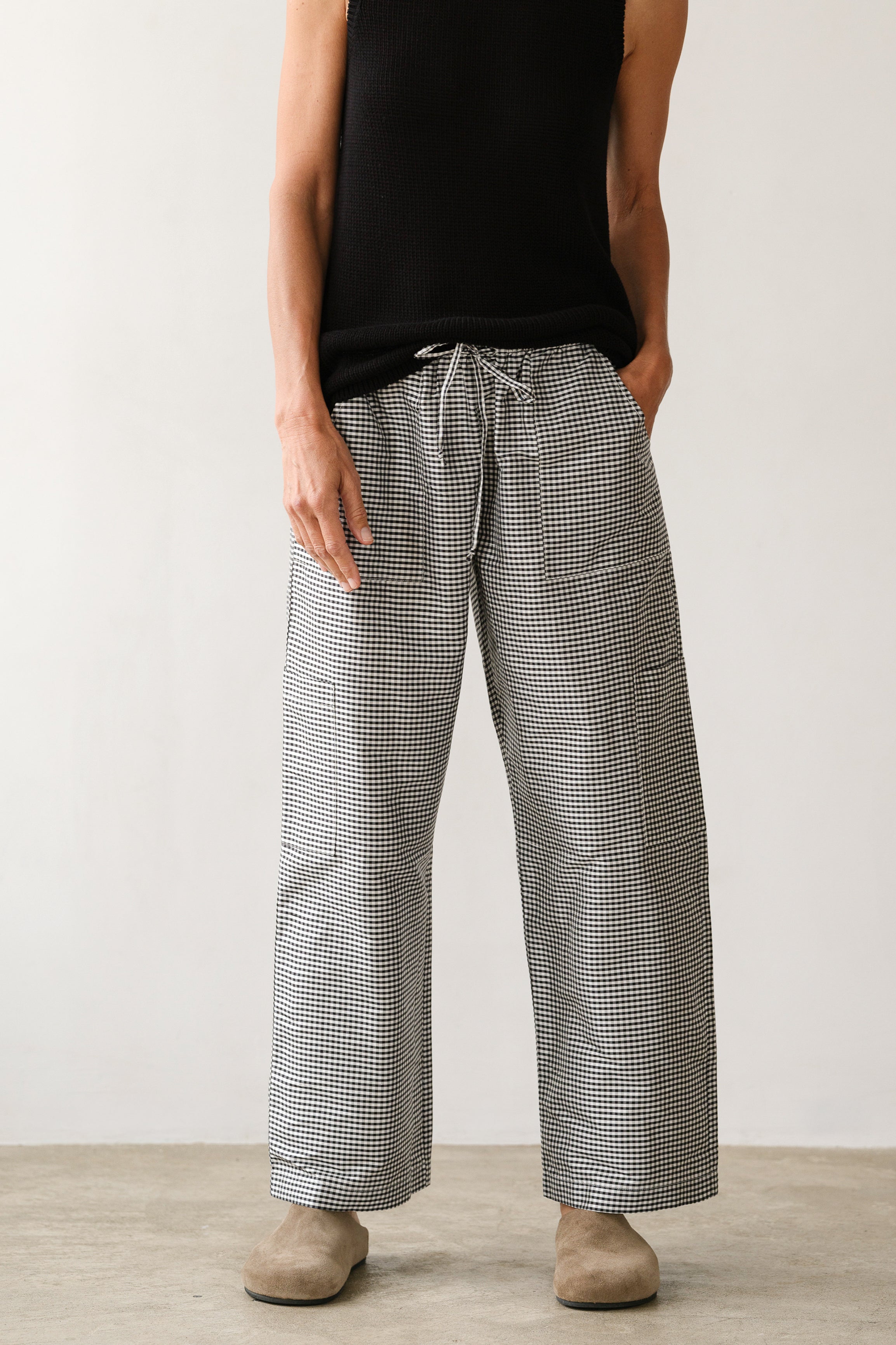 The Silk Taffeta Cargo Pant
