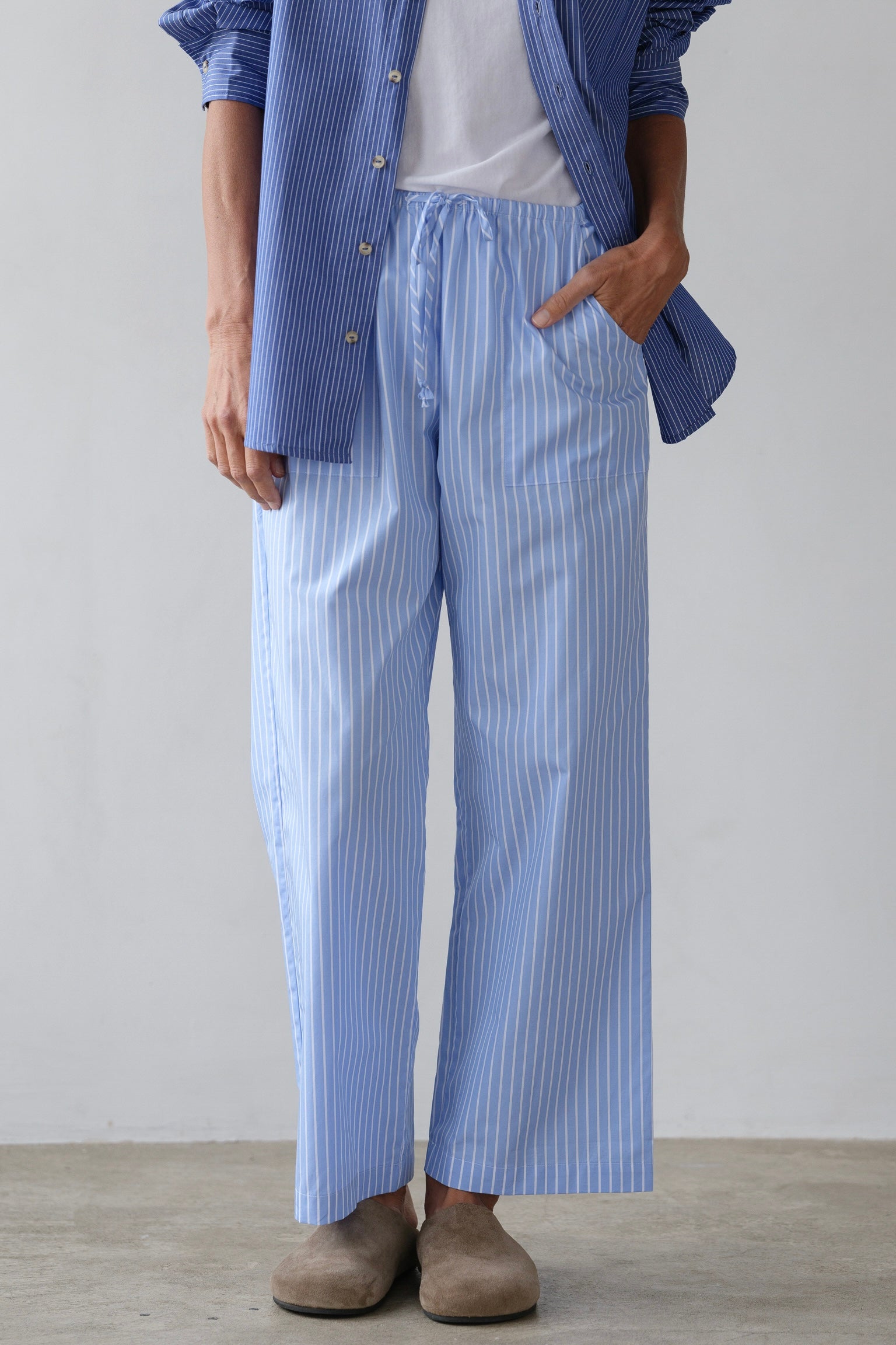 The Pop Stripe Drawstring Pant