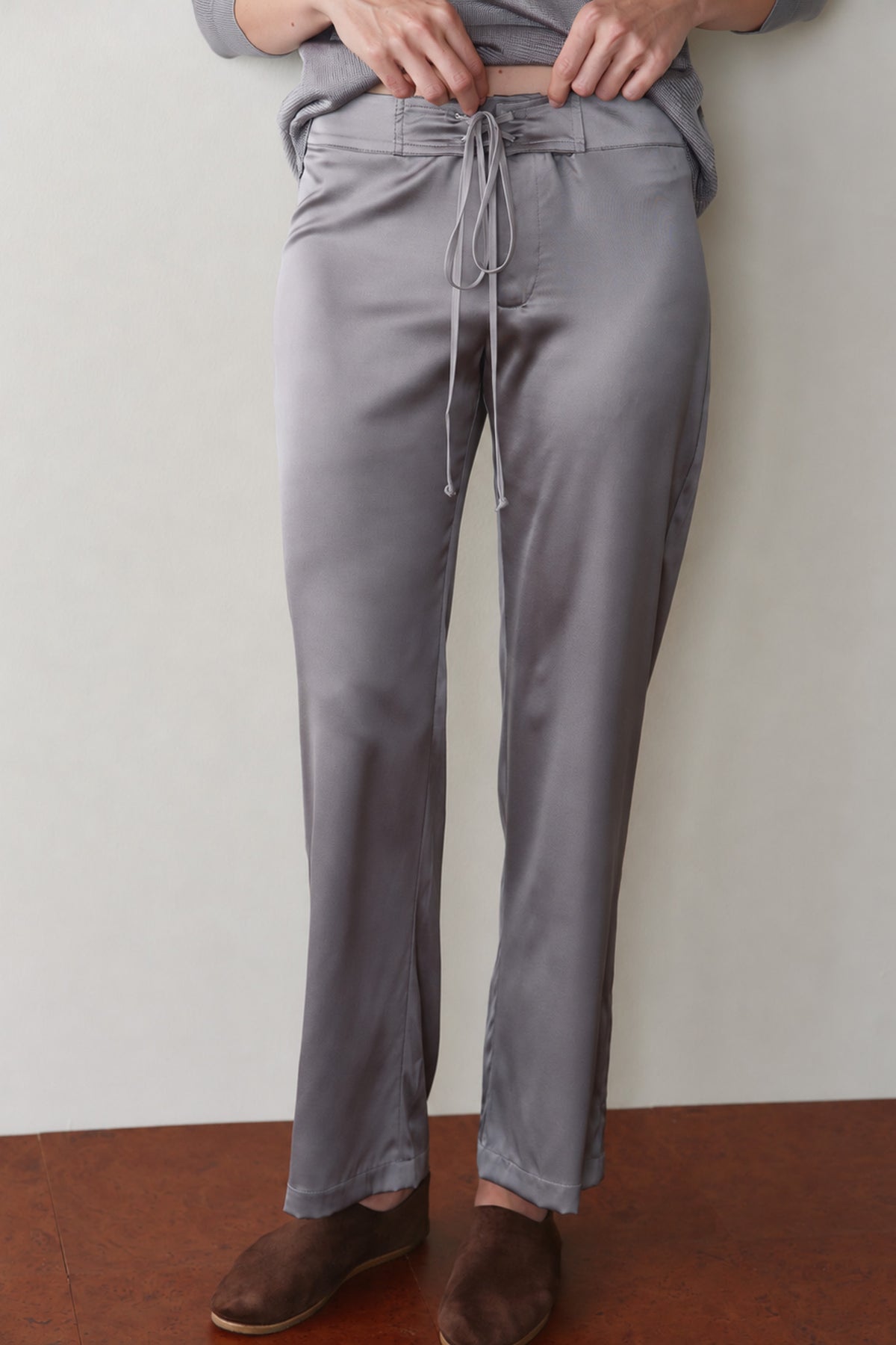 The Silk Stretch Board Pant Silver