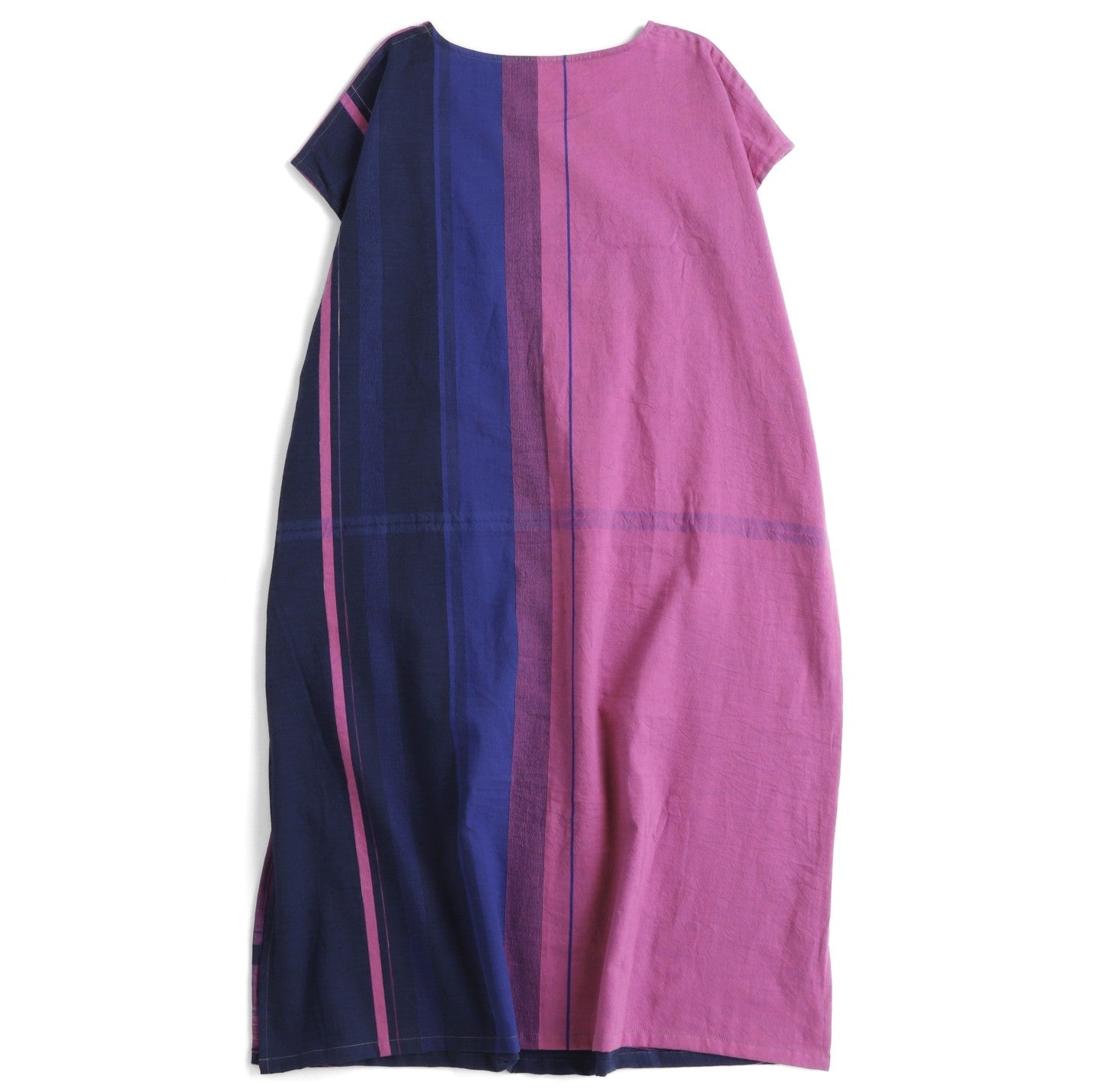 TAMAKI NIIME Shorter Length Cotton Cap Sleeve Round Neck Dress - Chaotic Saturn