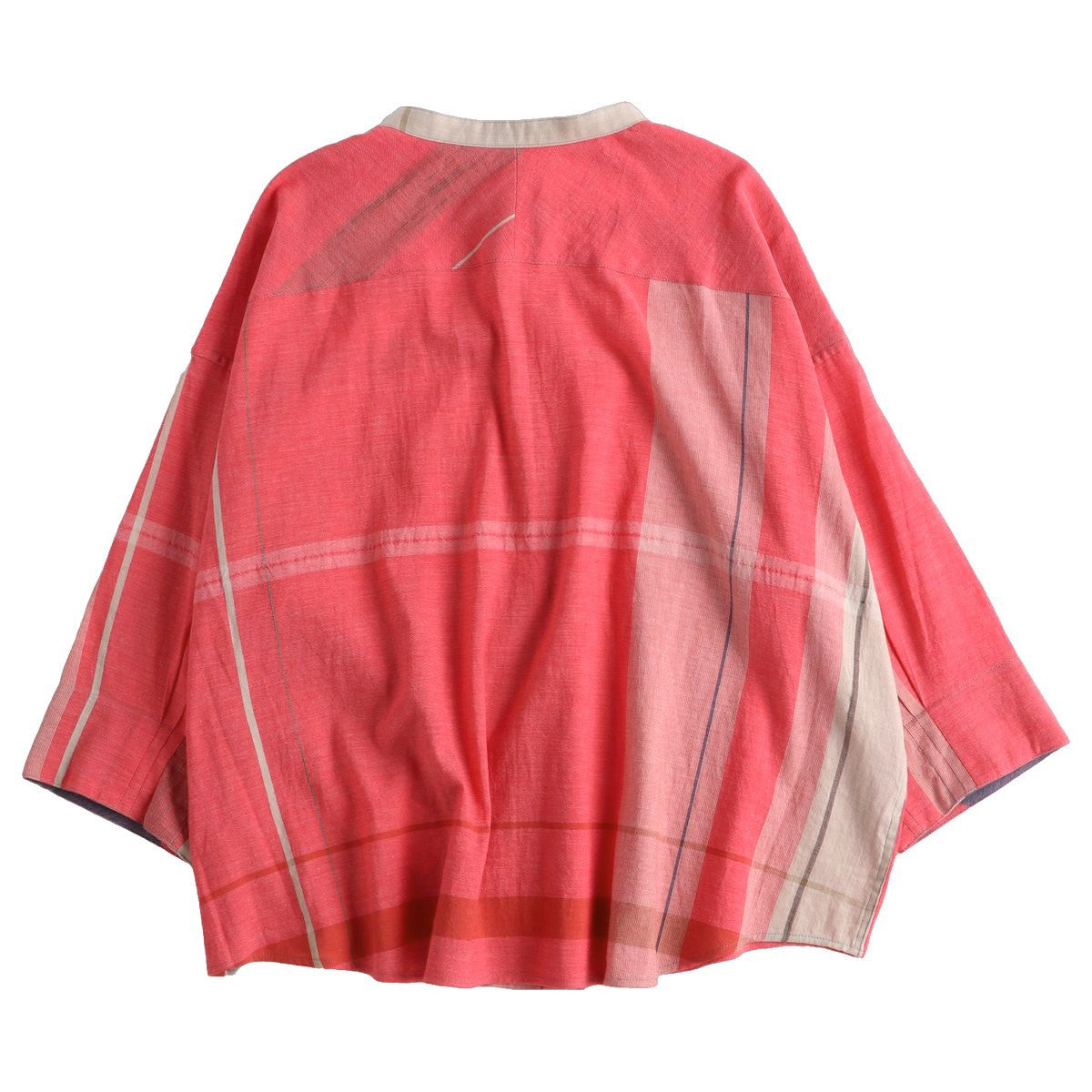 TAMAKI NIIME Mandarin Collared Shirt - Summer Flower