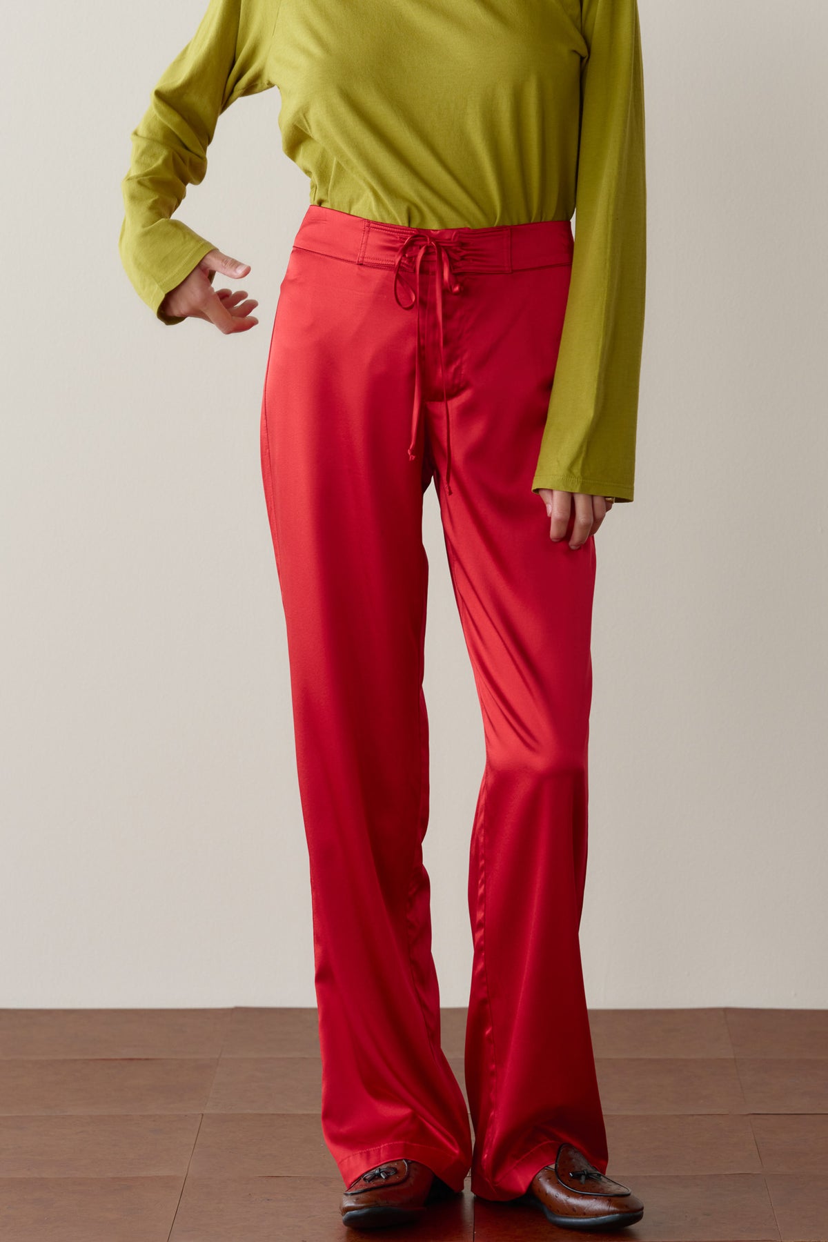 The Silk Stretch Board Pant Bell Pepper