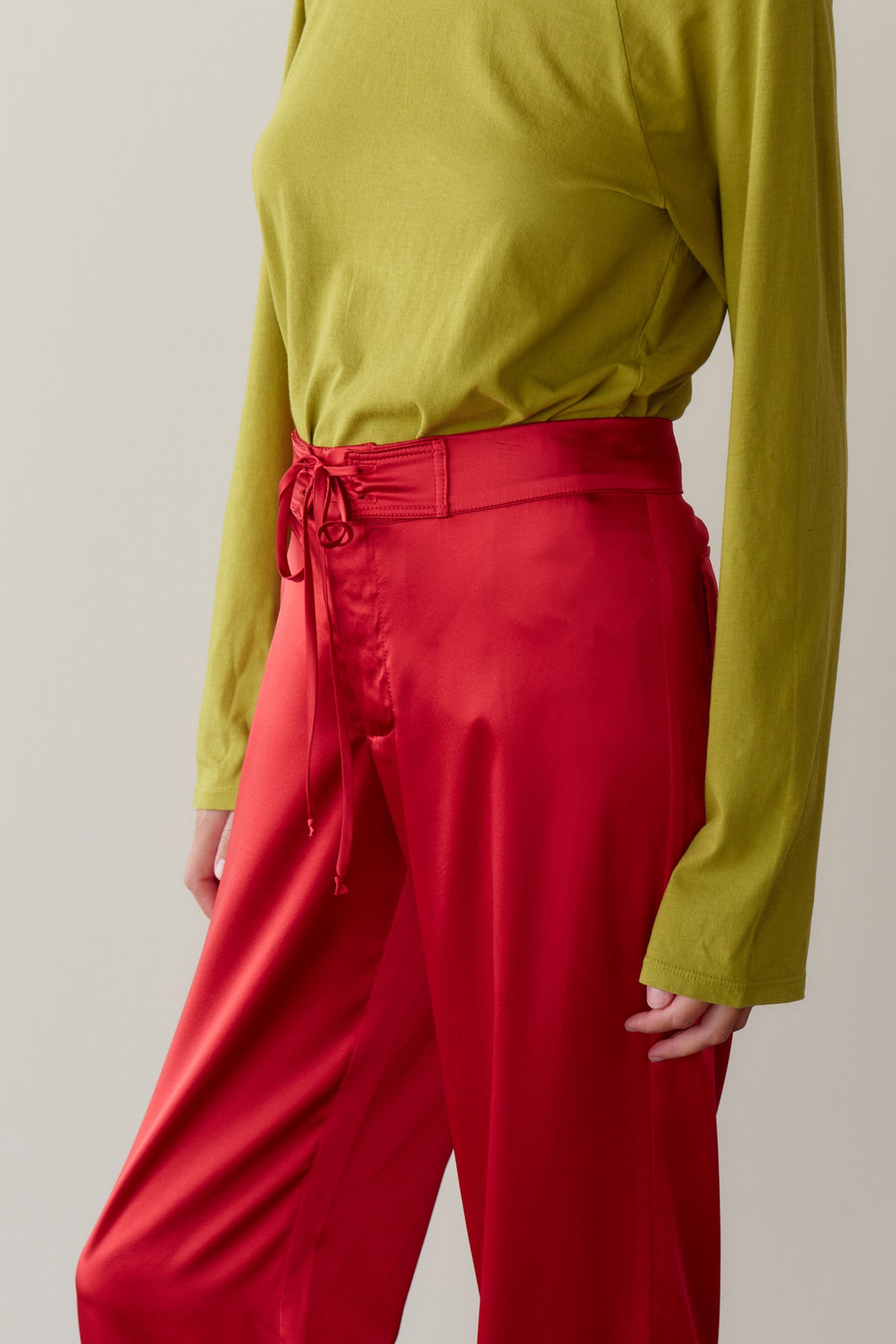 The Silk Stretch Board Pant Bell Pepper