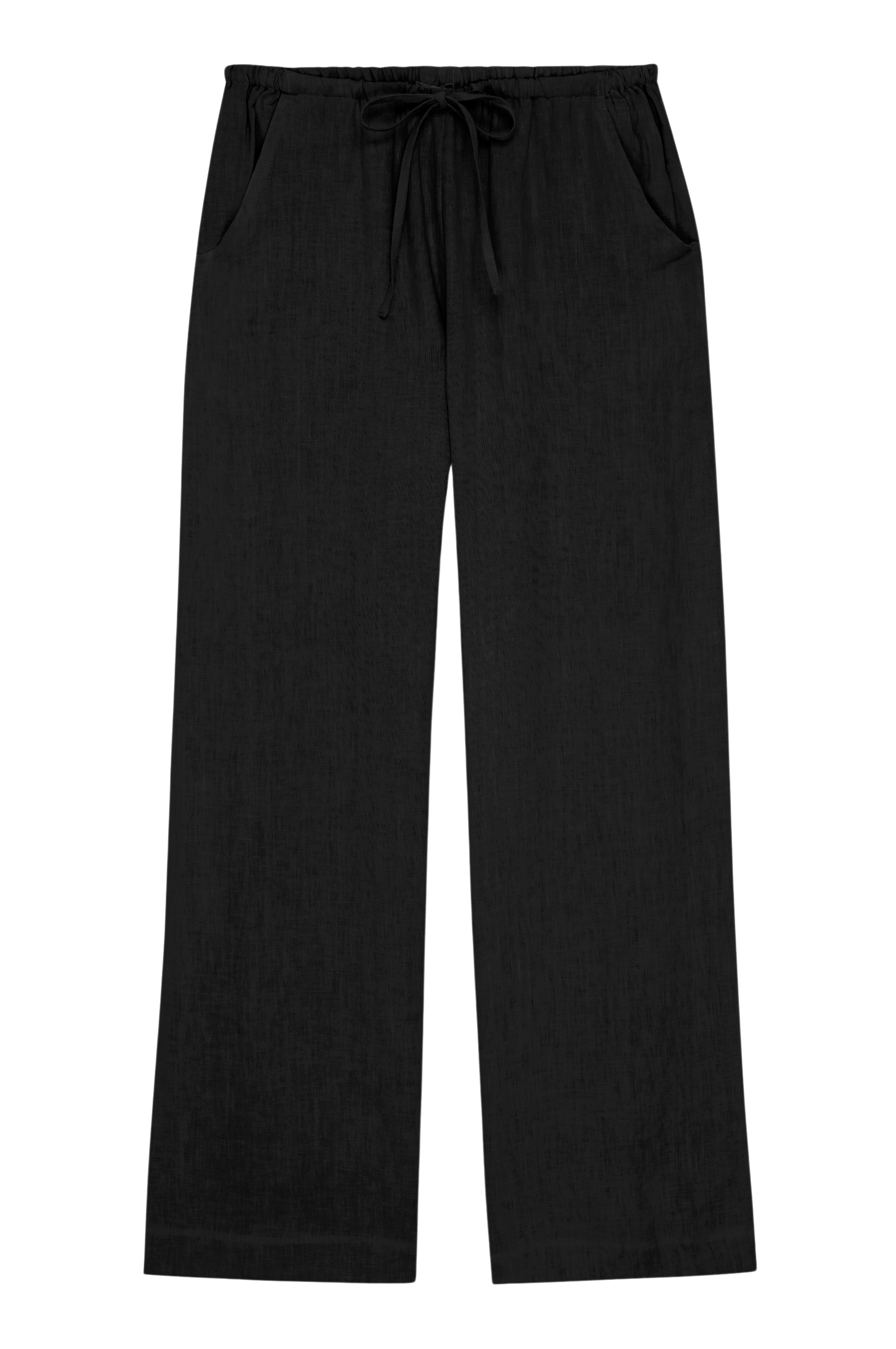 The Linen Drawstring Pant Jet.