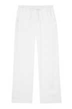 The Linen Drawstring Pant Powder.