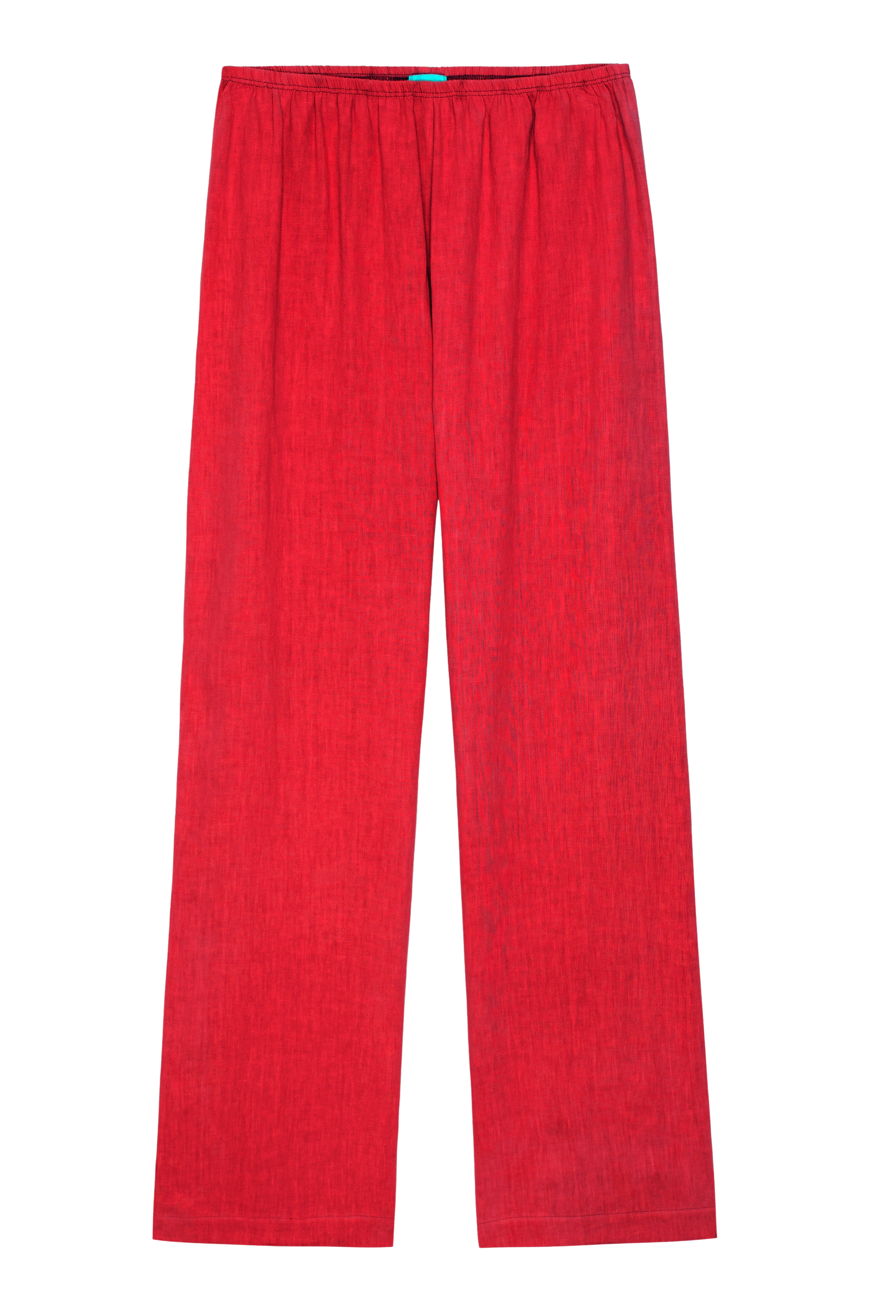 The Linen Simple Pant Bell Pepper.
