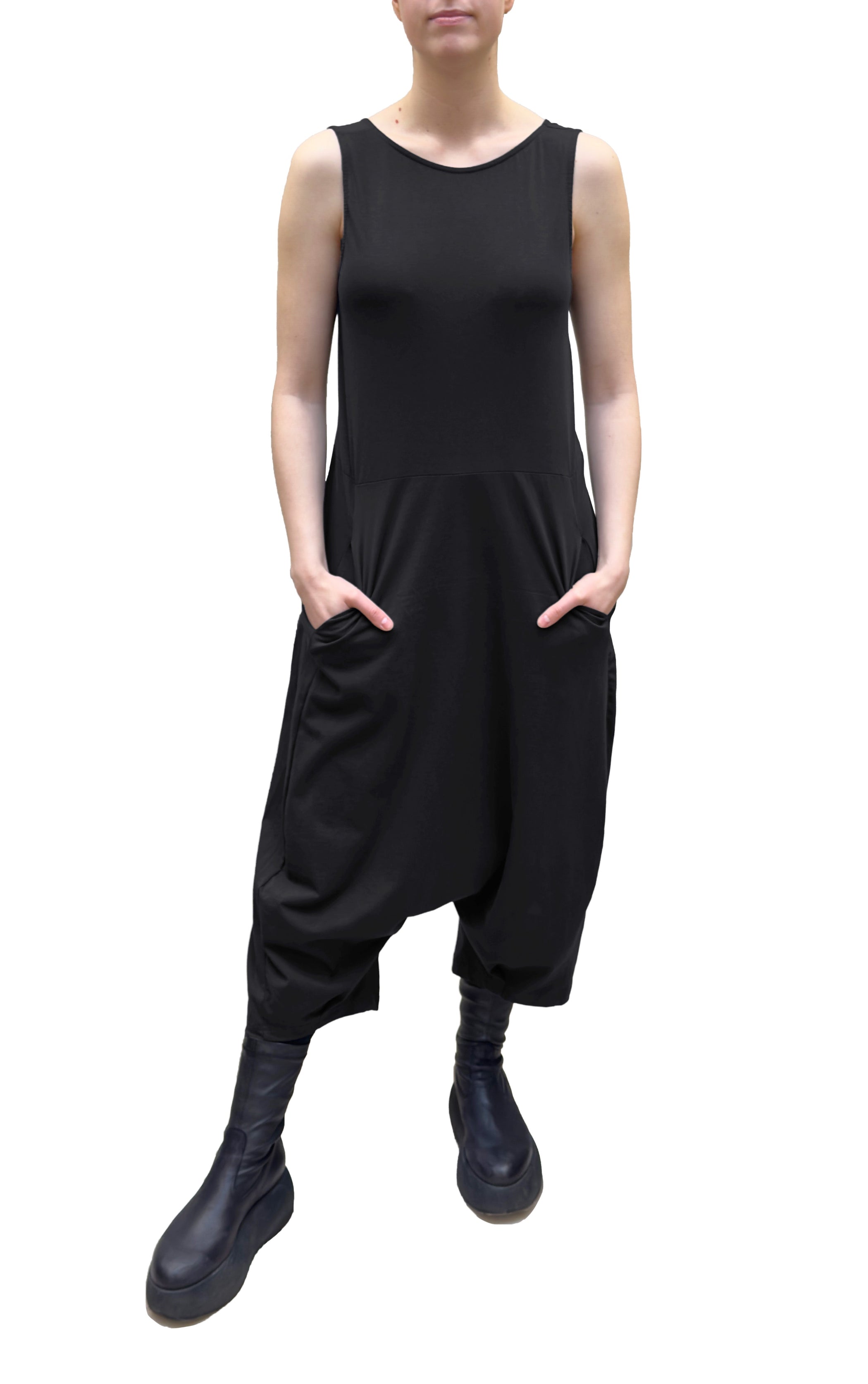 MAMA B Jumpsuit in Anthracite