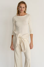 The Baby Rib Boat Neck