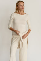 The Baby Rib Boat Neck