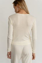 The Pointelle Long Sleeve
