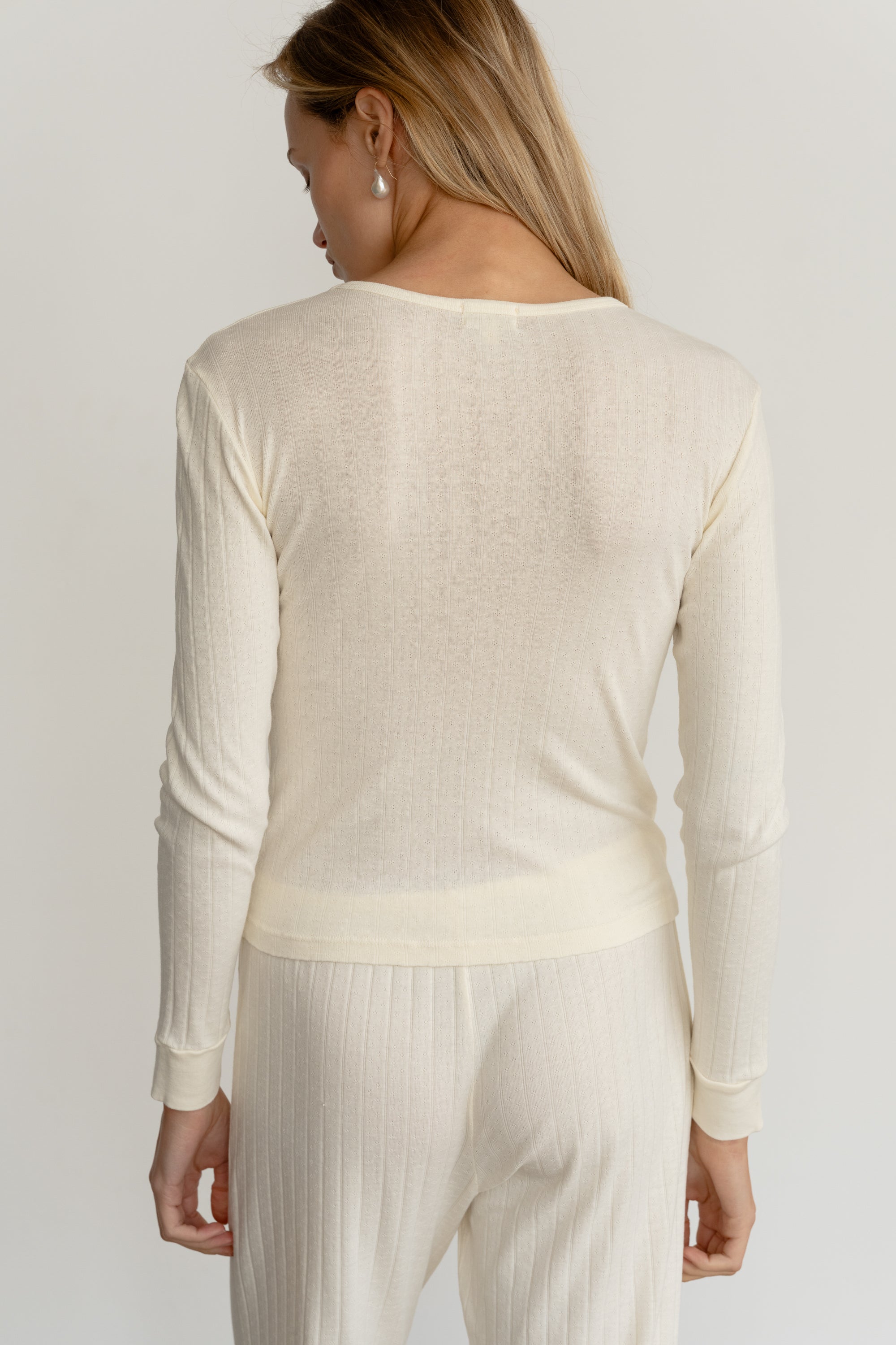The Pointelle Long Sleeve