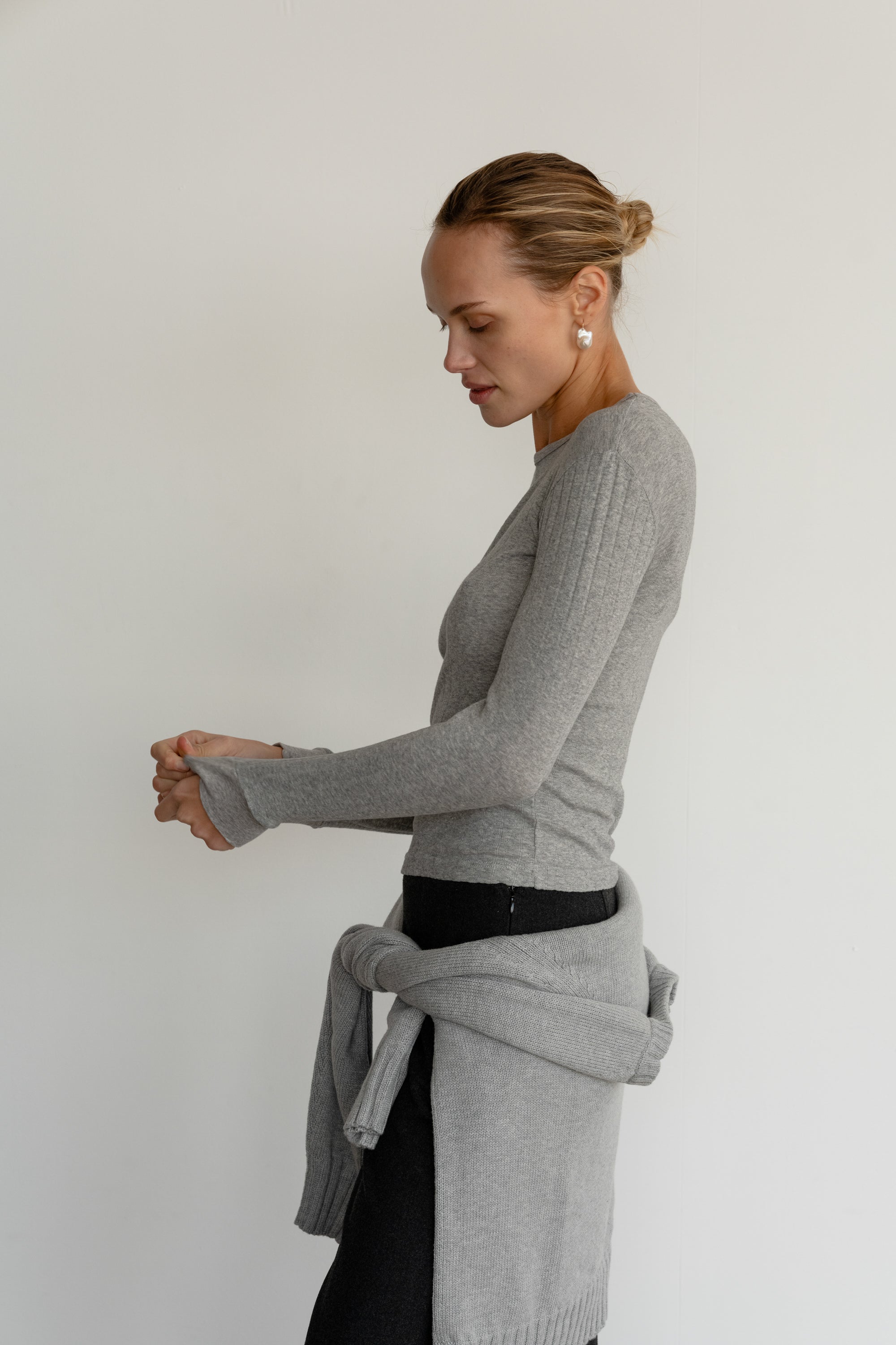 The Pointelle Long Sleeve