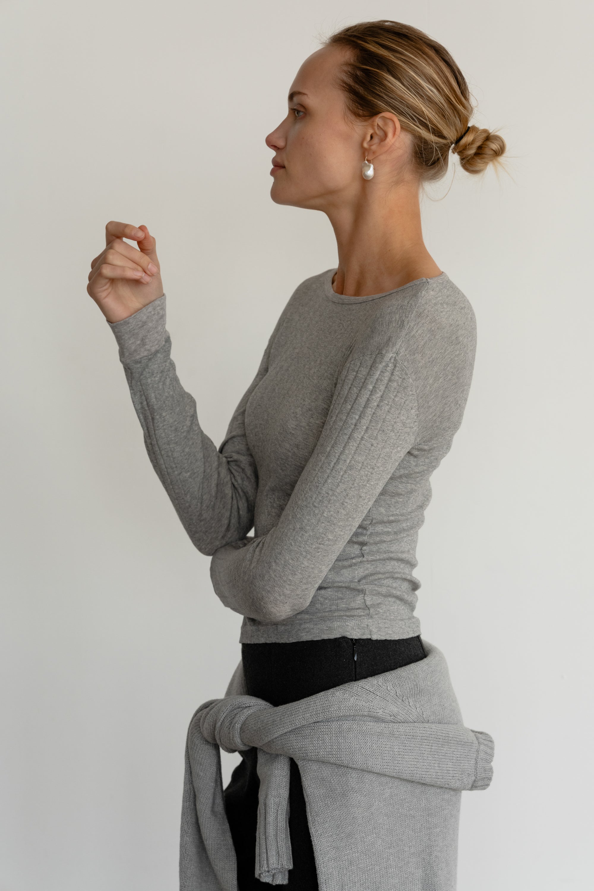 The Pointelle Long Sleeve