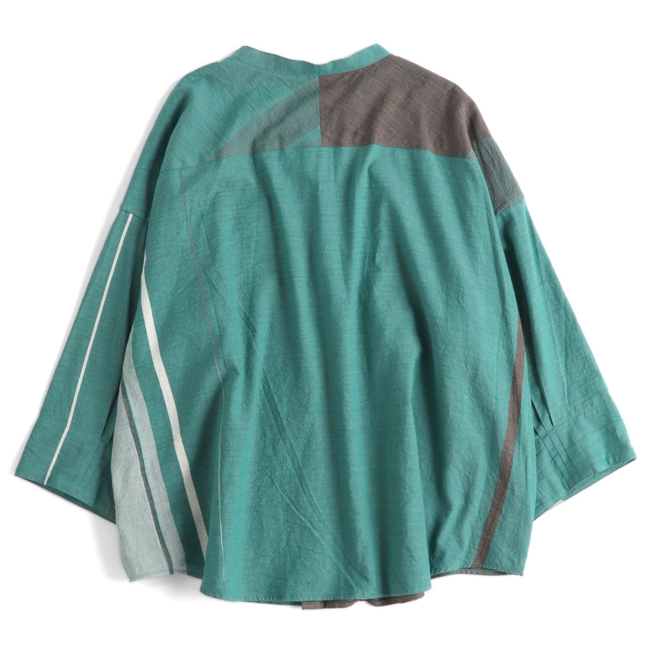 TAMAKI NIIME Mandarin Collared Shirt - Mirage