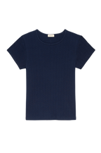 The Pointelle Baby Tee