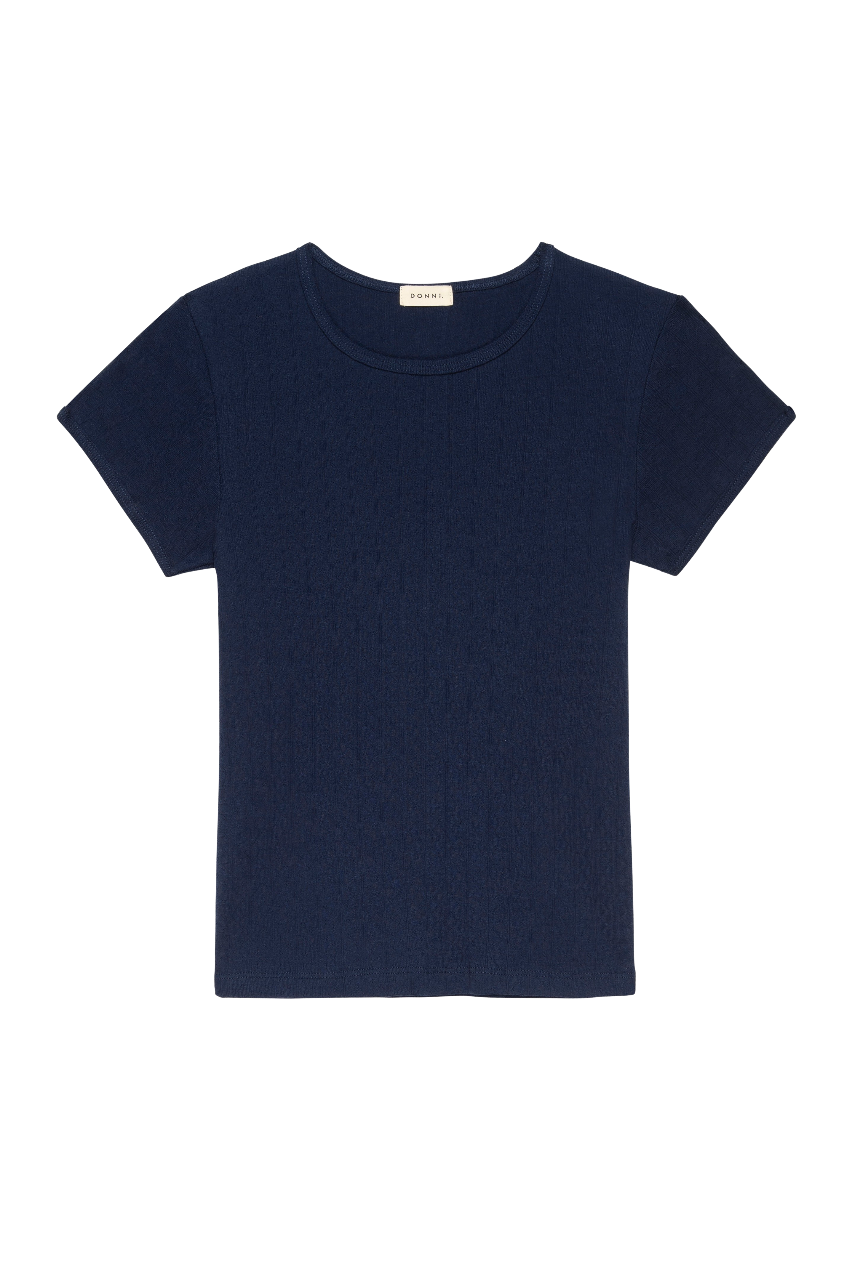 The Pointelle Baby Tee