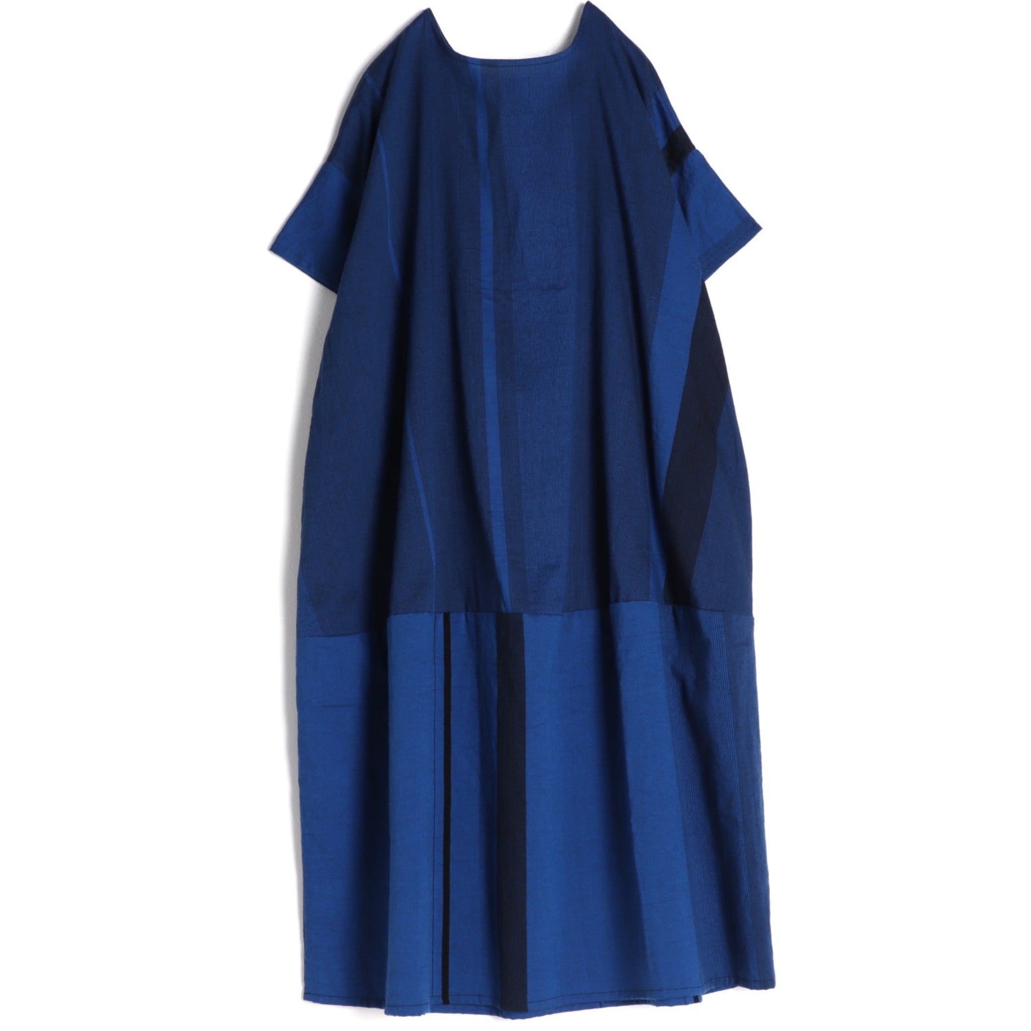 TAMAKI NIIME Short Sleeved Pocket Dress - Royal Azure