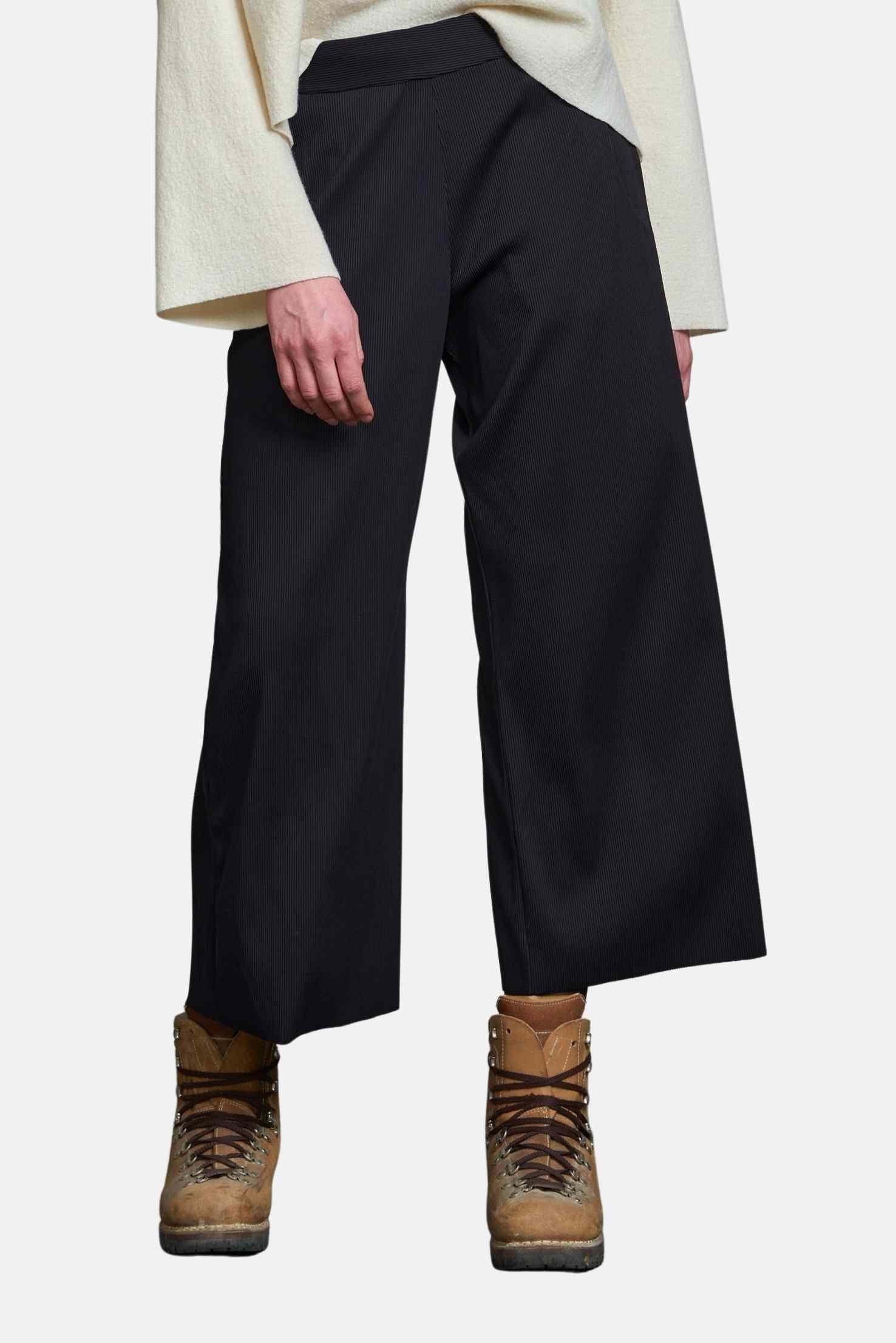 ELEMENTE CLEMENTE Pleated Wide Leg Pant
