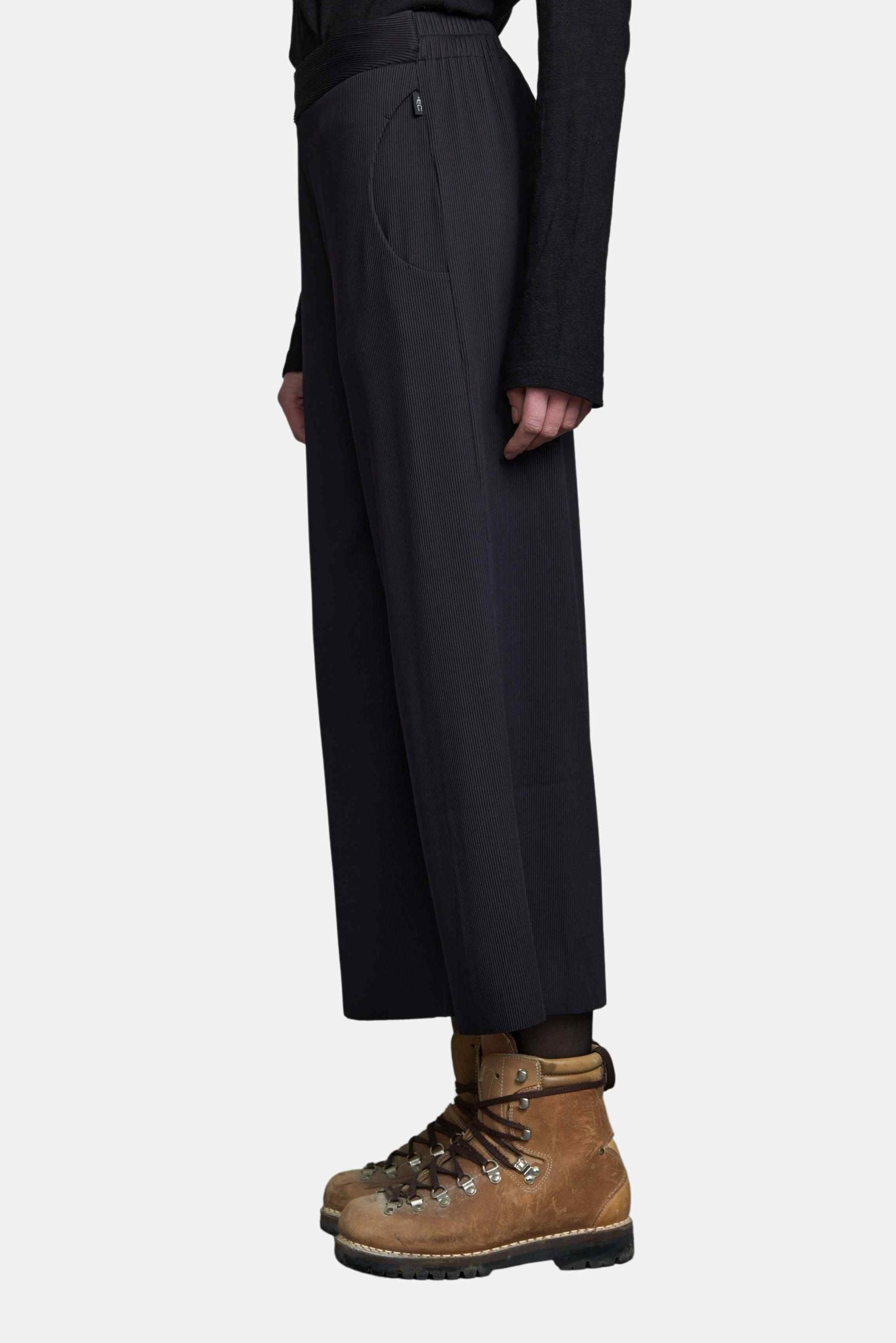 ELEMENTE CLEMENTE Pleated Wide Leg Pant
