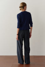 The Shadow Stripe Simple Pant