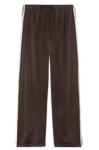 The Silk Stripe Crop Pant