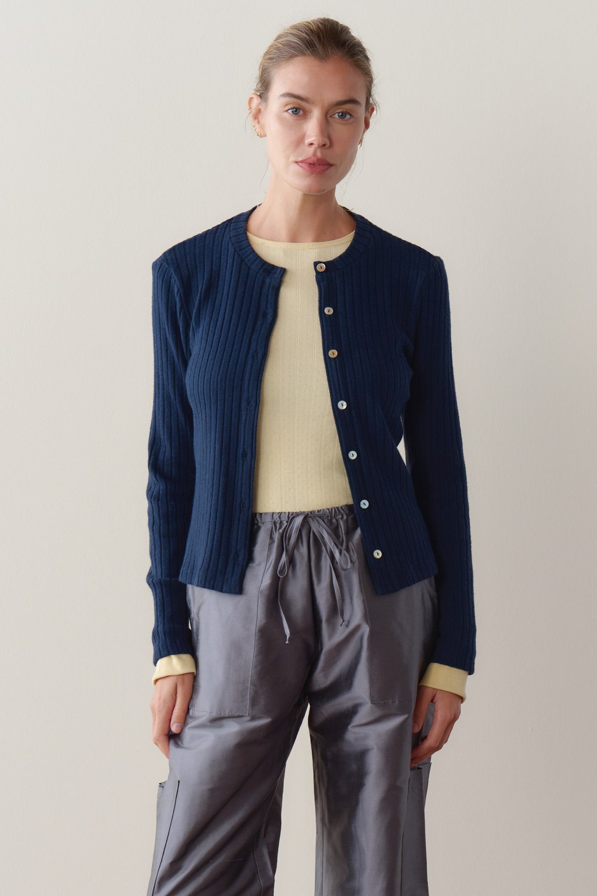 The Sweater Rib Cardigan